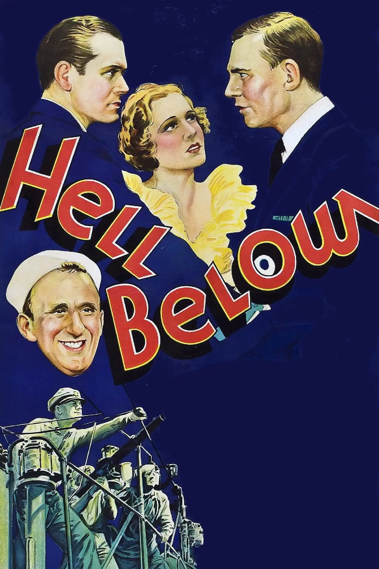 Plakat filmowy "Hell Below"
