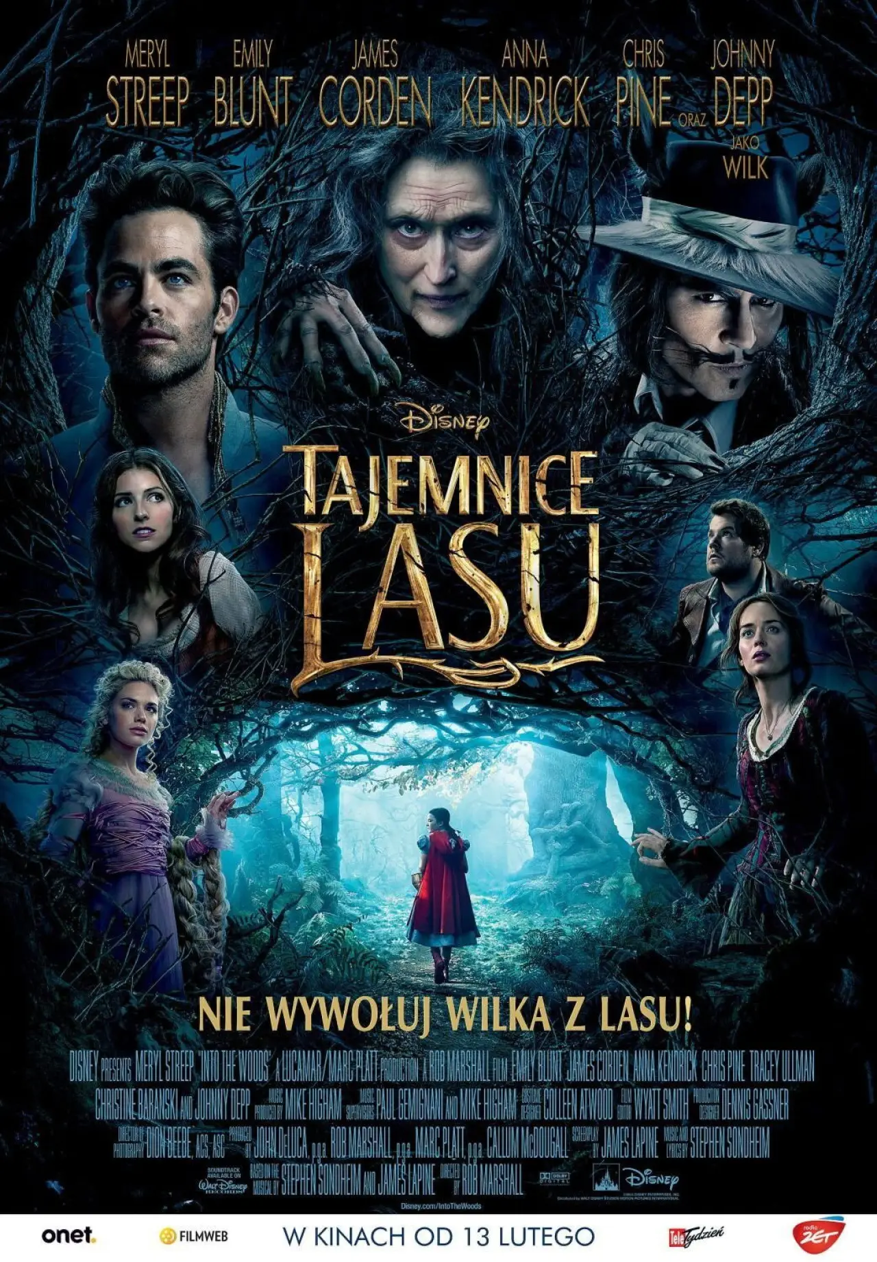 Plakat filmowy "Tajemnice lasu"