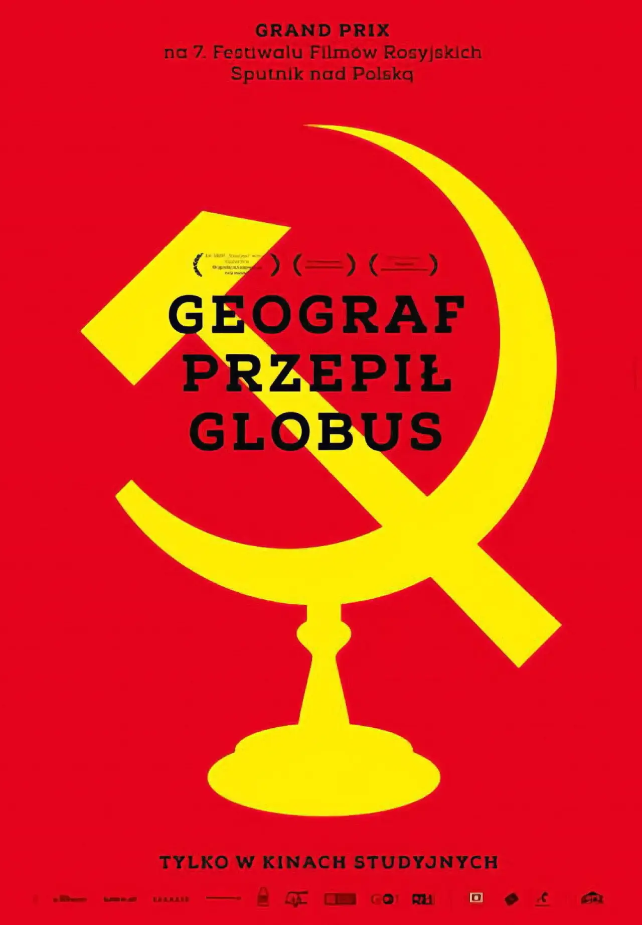 Plakat filmowy "Geograf przepił globus"