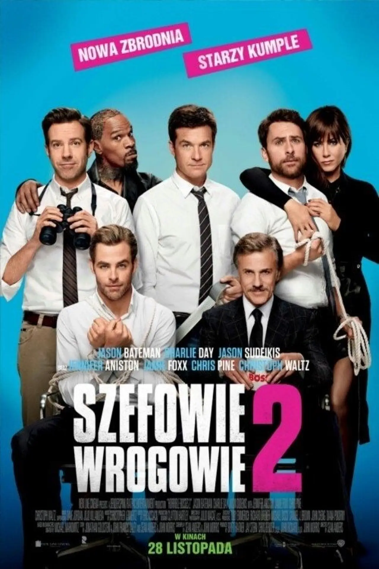 Plakat filmowy "Szefowie wrogowie 2"