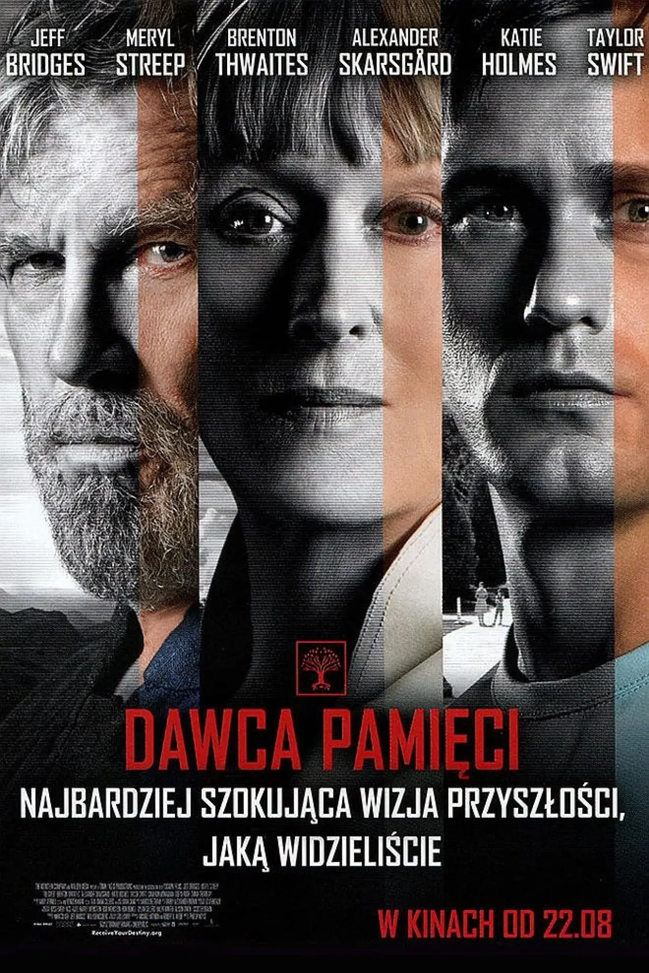 Plakat filmowy "Dawca Pamięci"