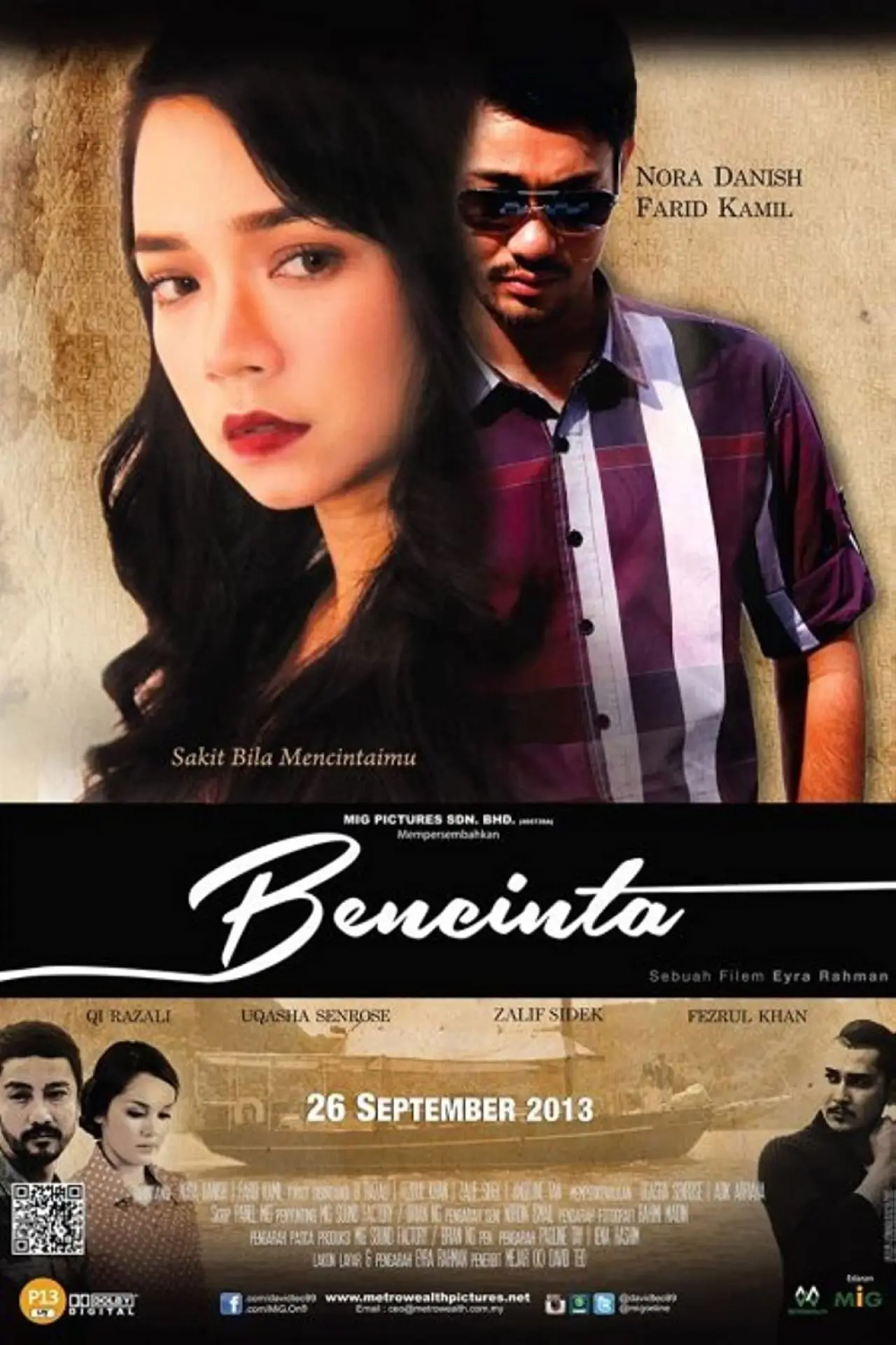 Plakat filmowy "BenCinta"