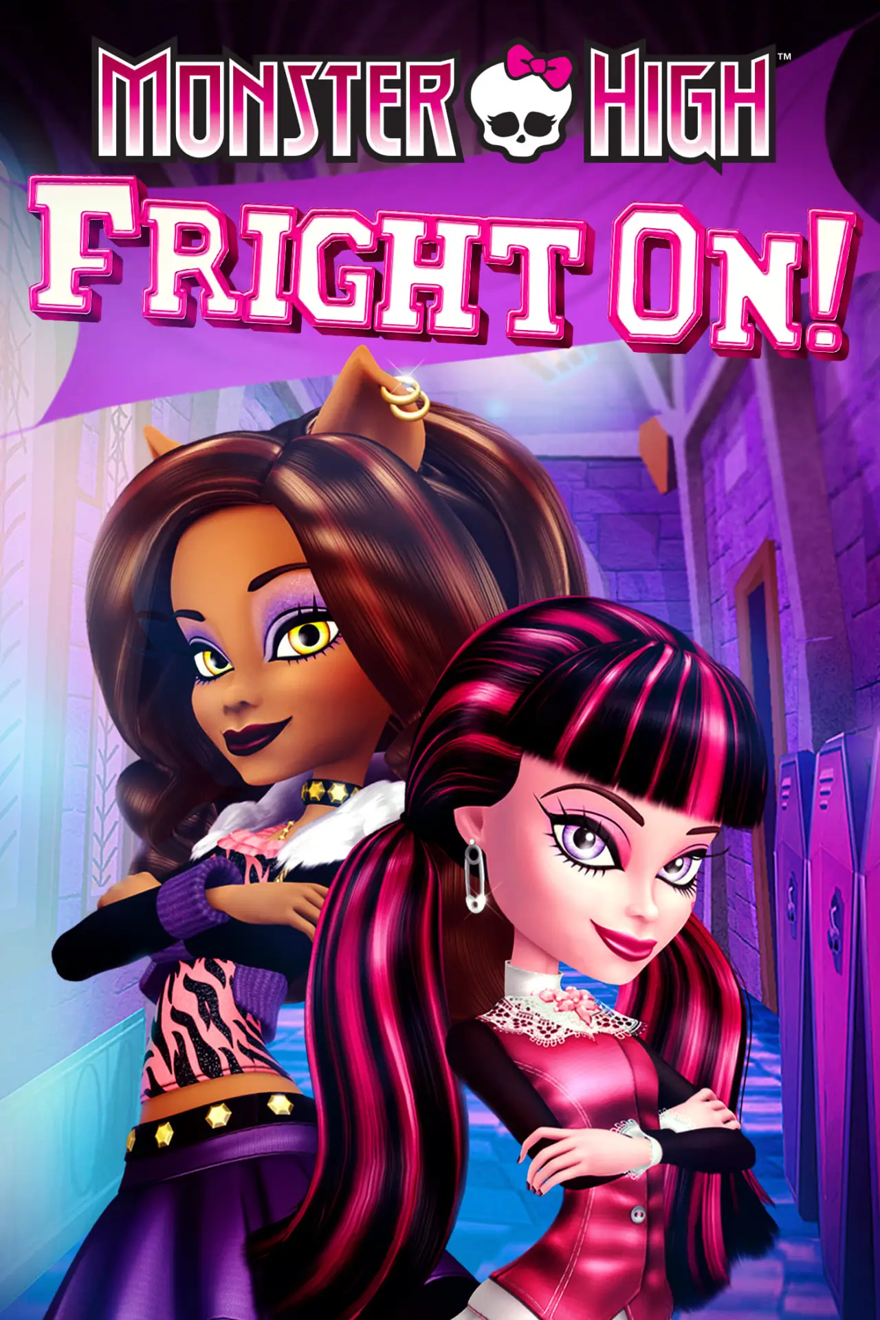 Plakat filmowy "Monster High: Różnice kulturowe kłów i futer"