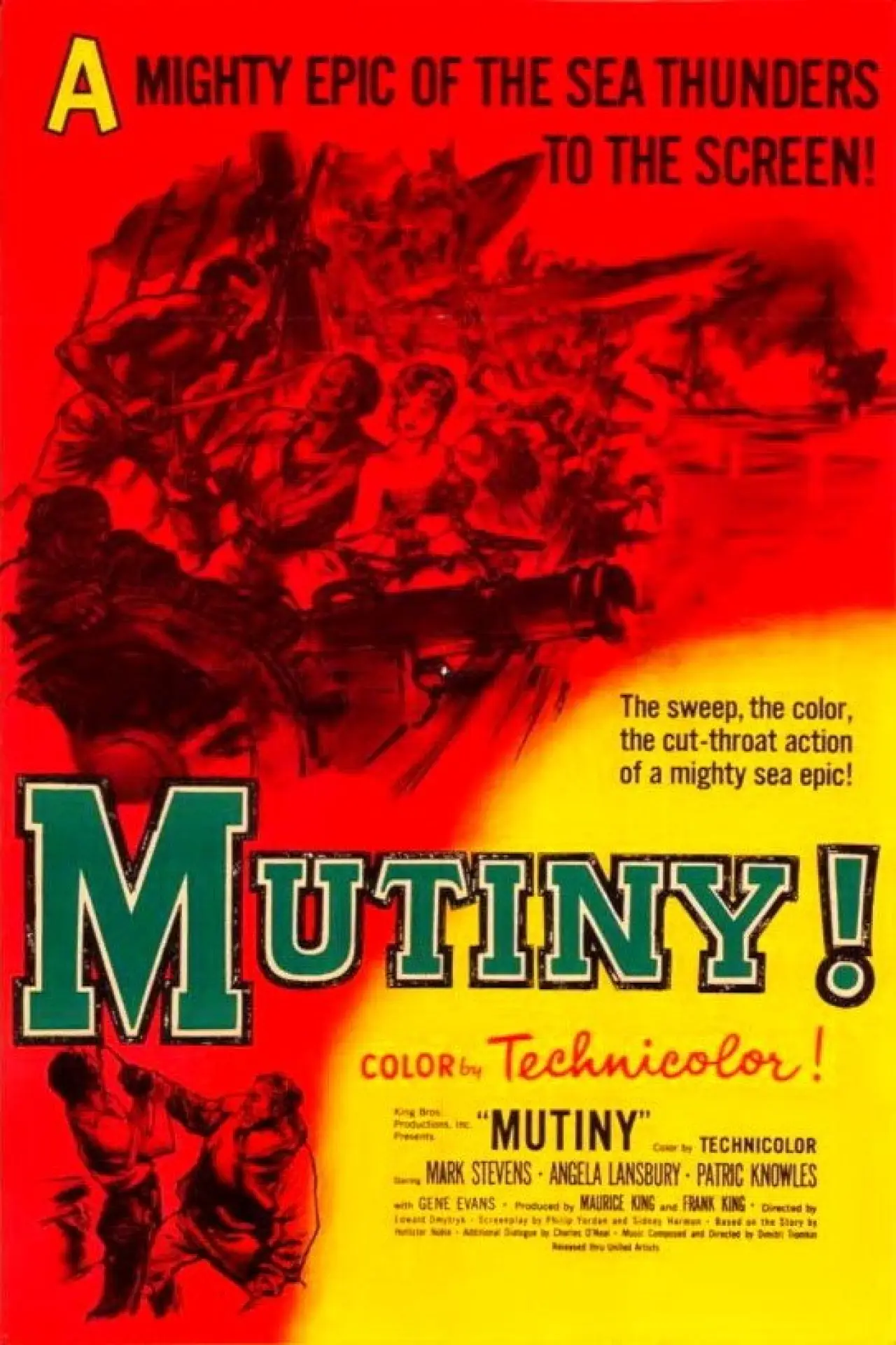 Plakat filmowy "Mutiny"