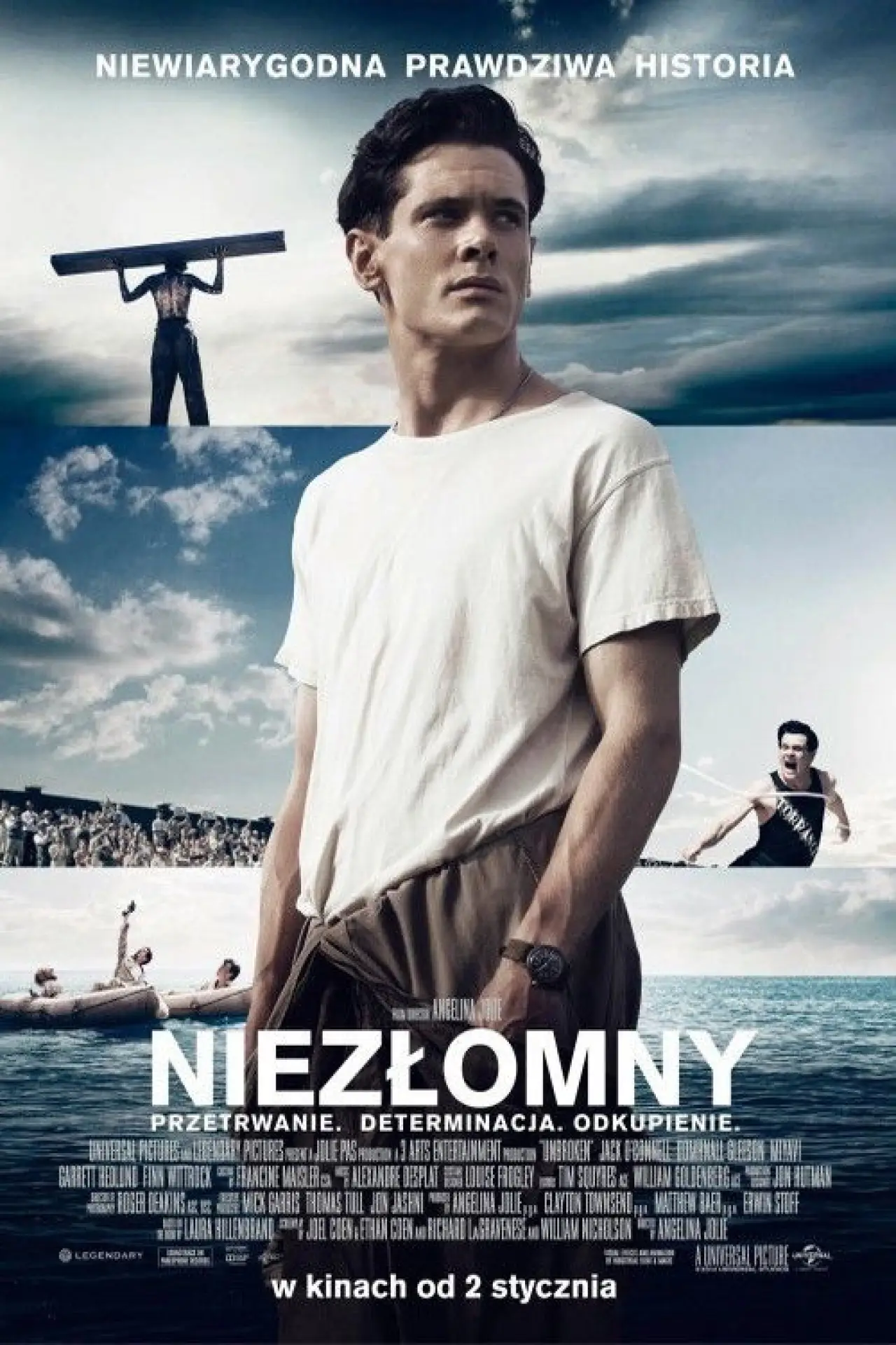 Plakat filmowy "Niezłomny"