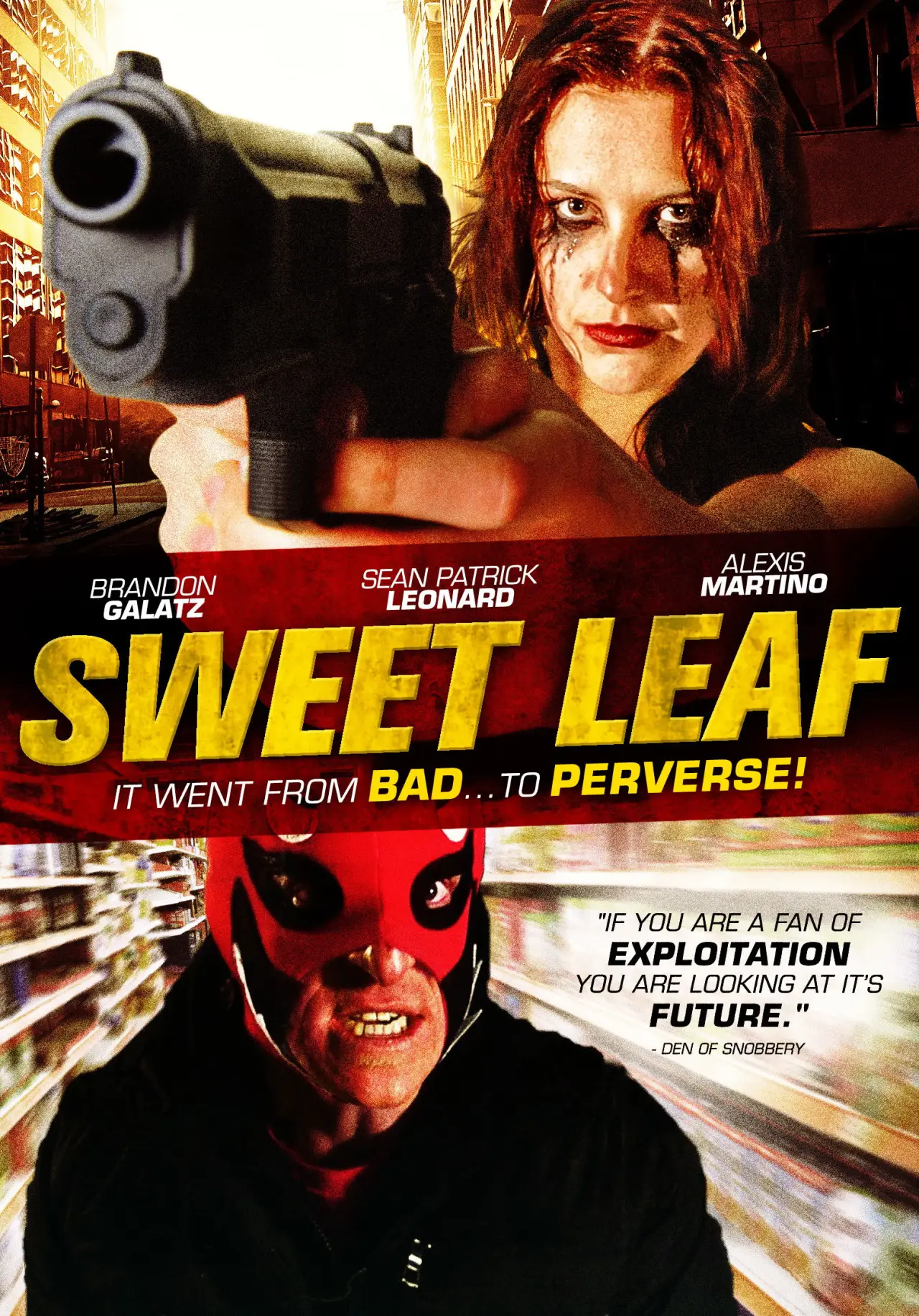 Plakat filmowy "Sweet Leaf"