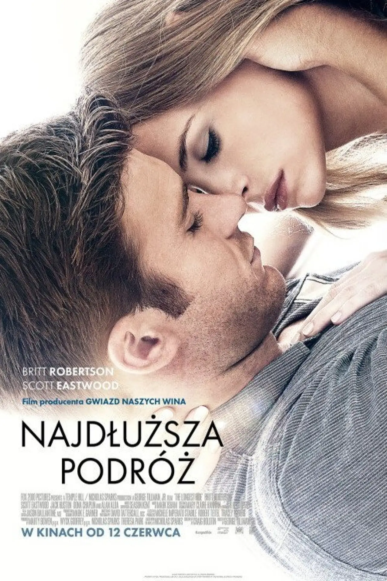 Plakat filmowy "Najdłuższa podróż"