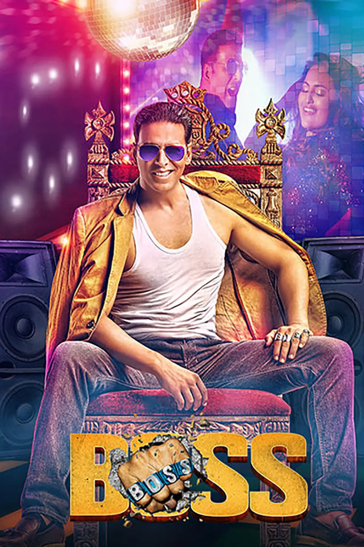 Plakat filmowy "Boss"