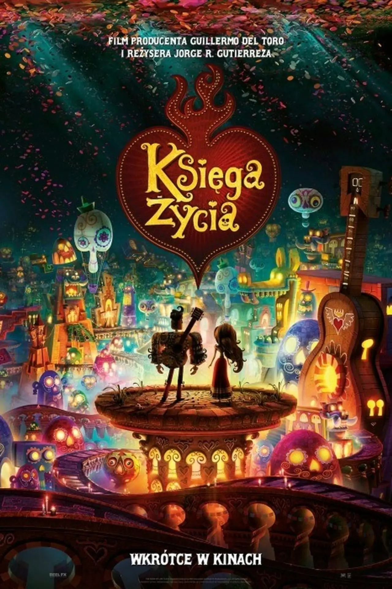 Plakat filmowy "Księga życia"
