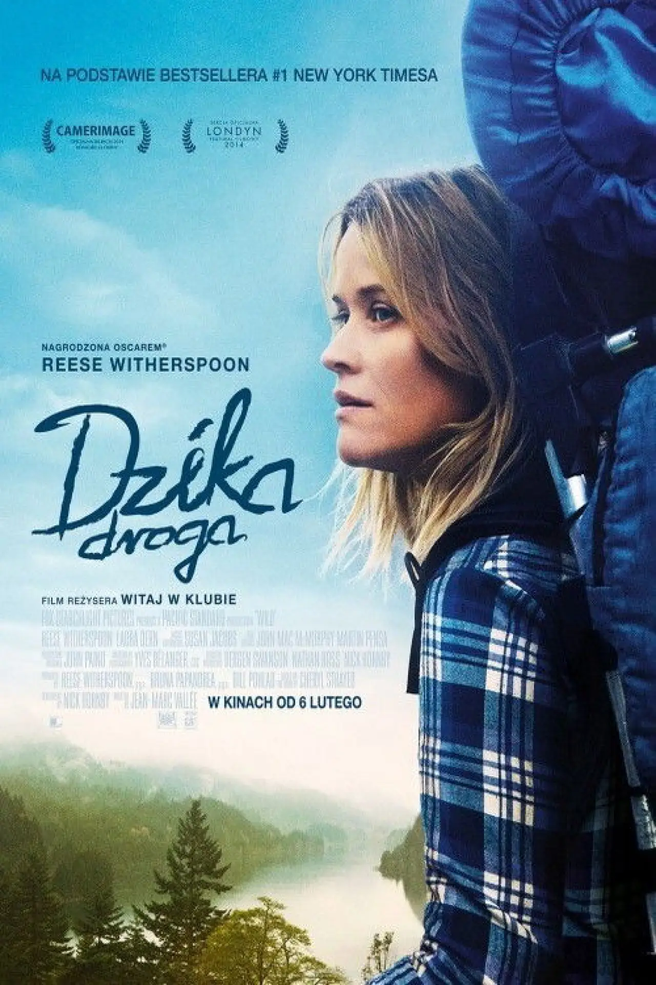 Plakat filmowy "Dzika droga"