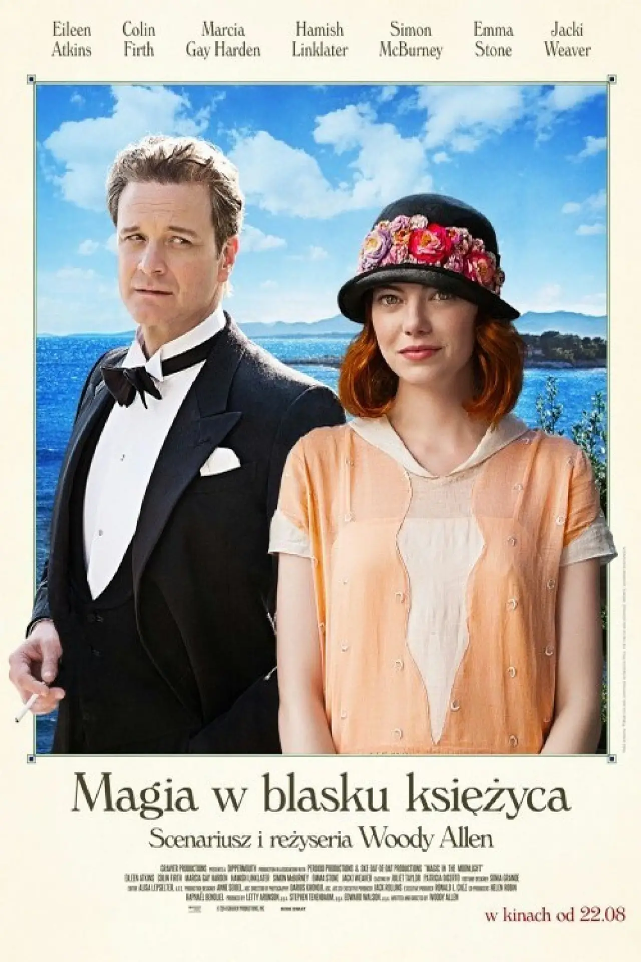 Plakat filmowy "Magia w blasku księżyca"