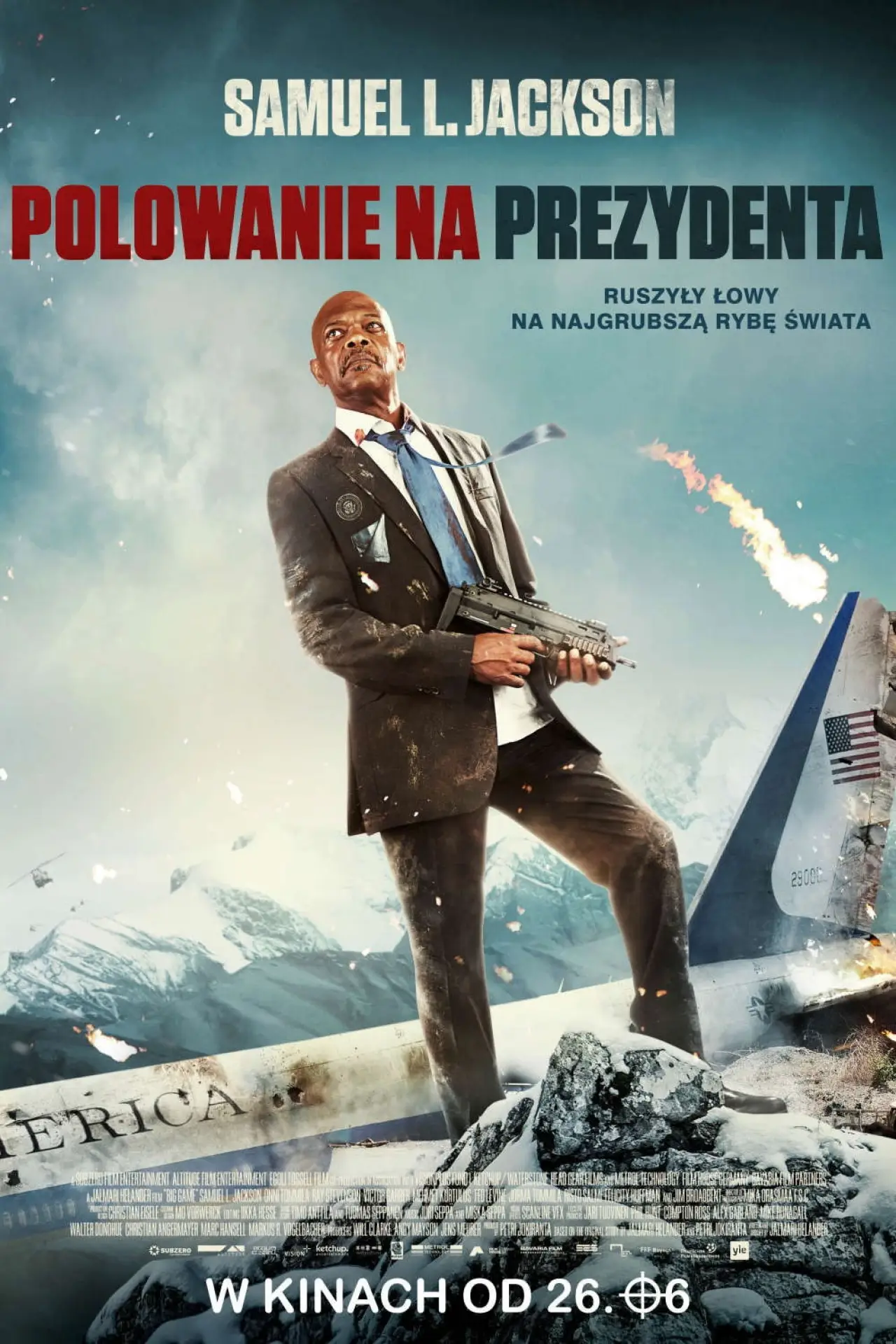 Plakat filmowy "Polowanie na prezydenta"