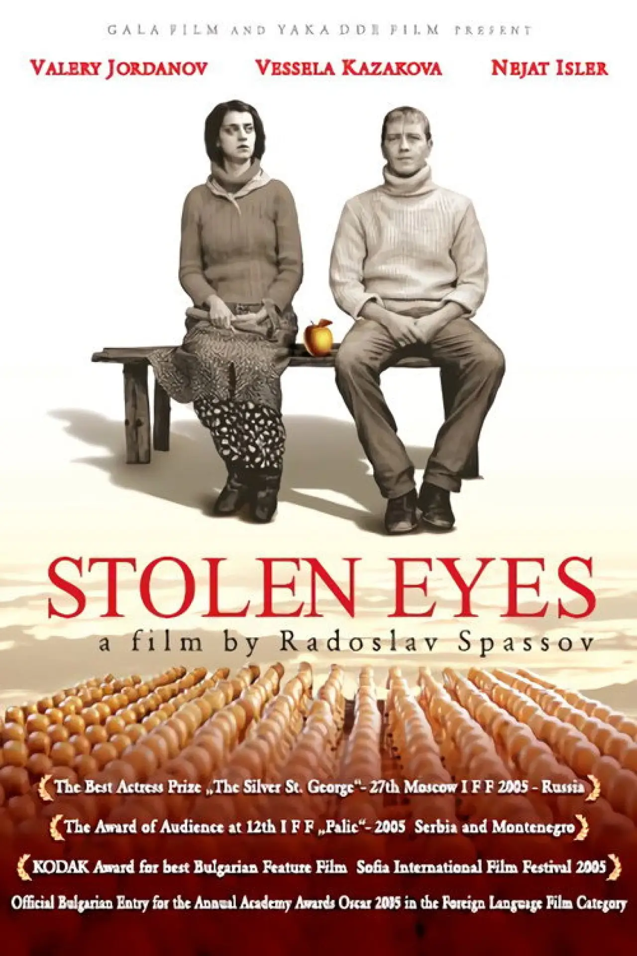 Plakat filmowy "Откраднати очи"