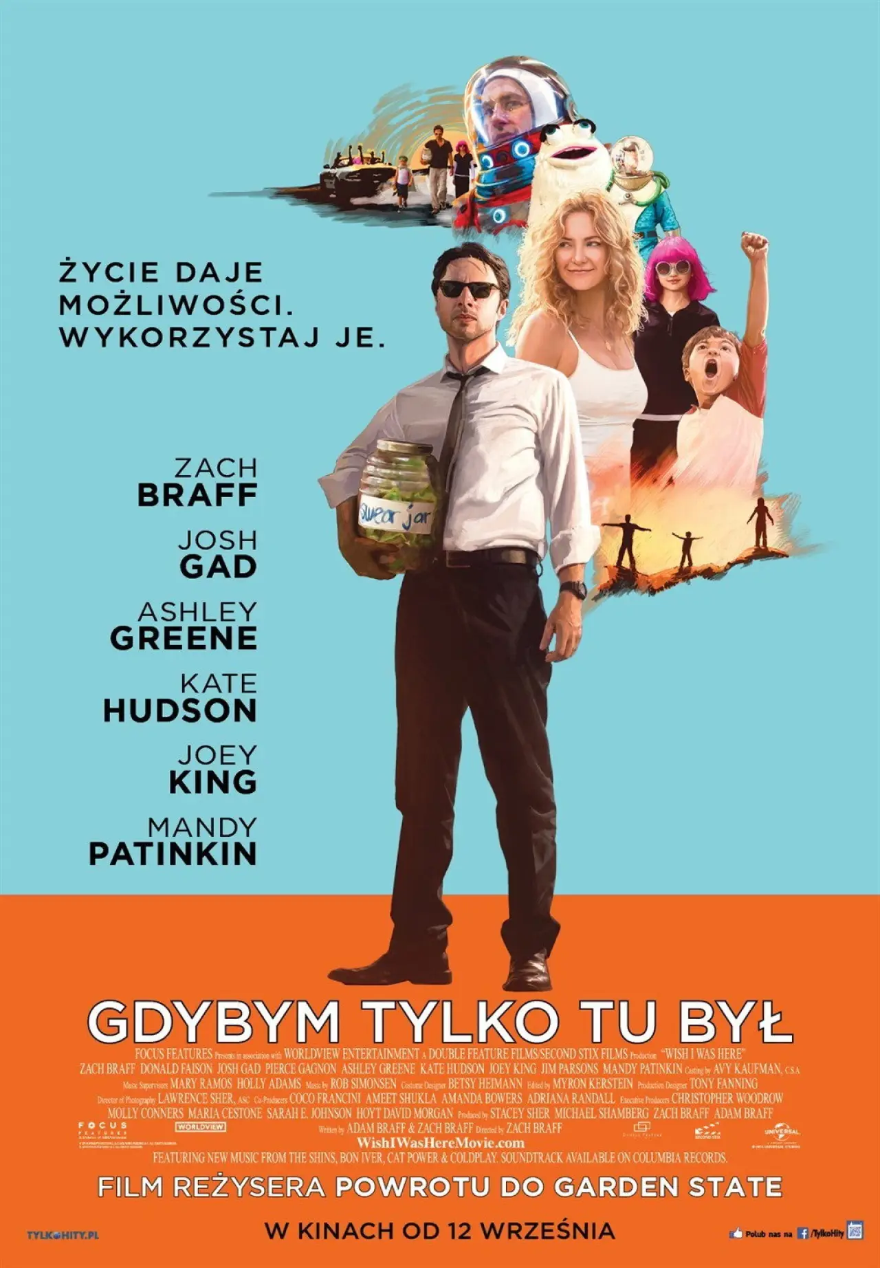 Plakat filmowy "Gdybym tylko tu był"