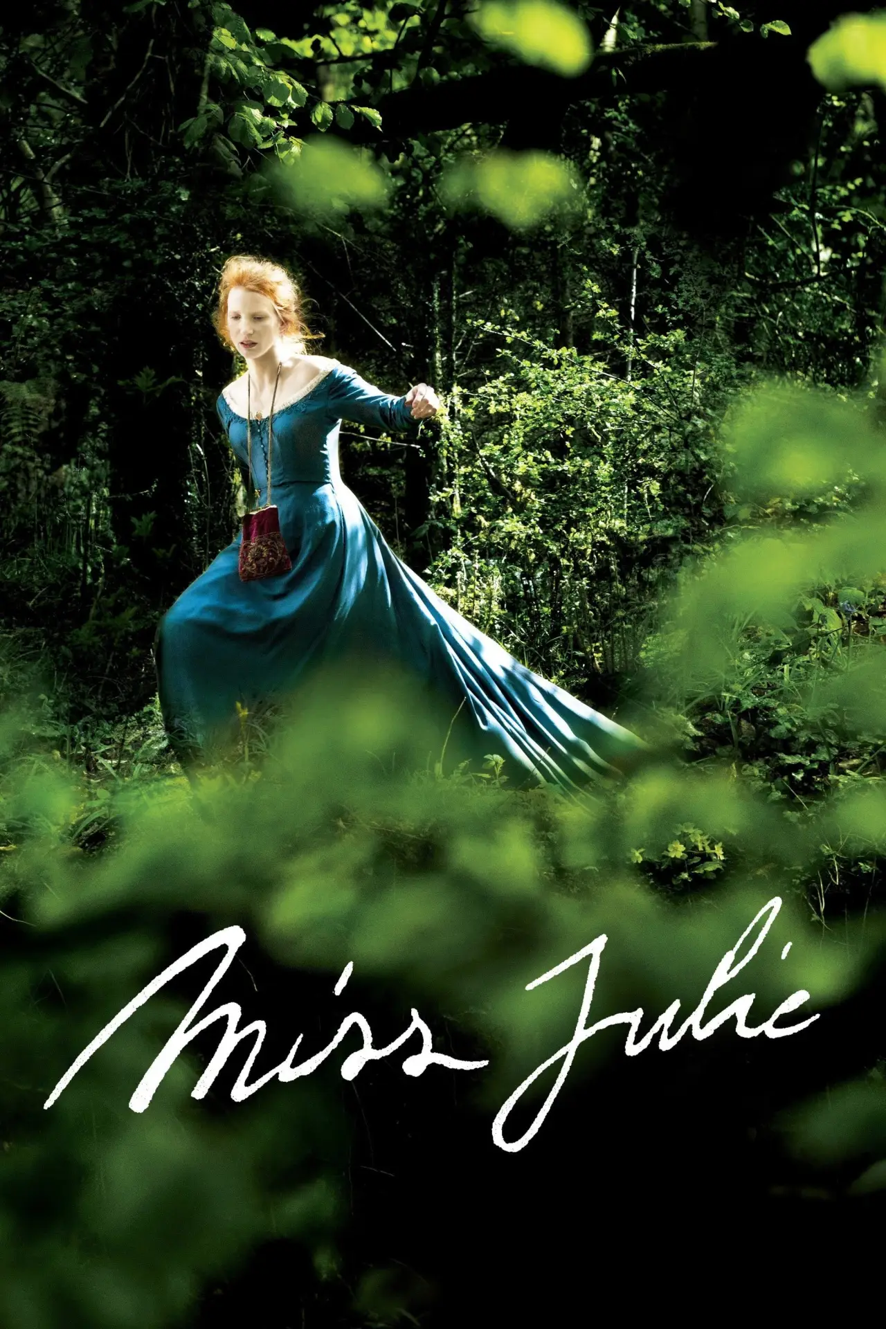 Plakat filmowy "Panna Julia"