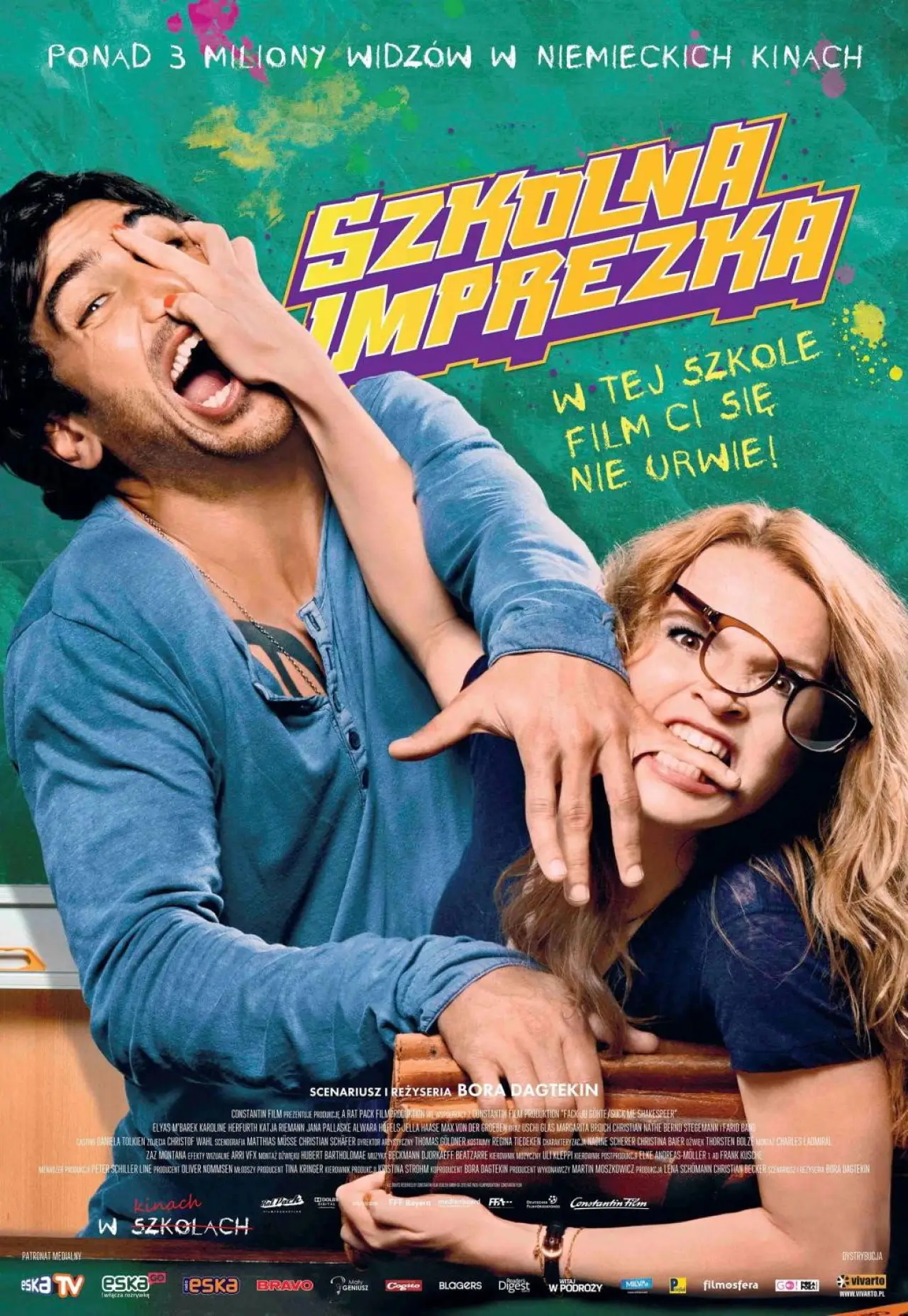 Plakat filmowy "Szkolna imprezka"
