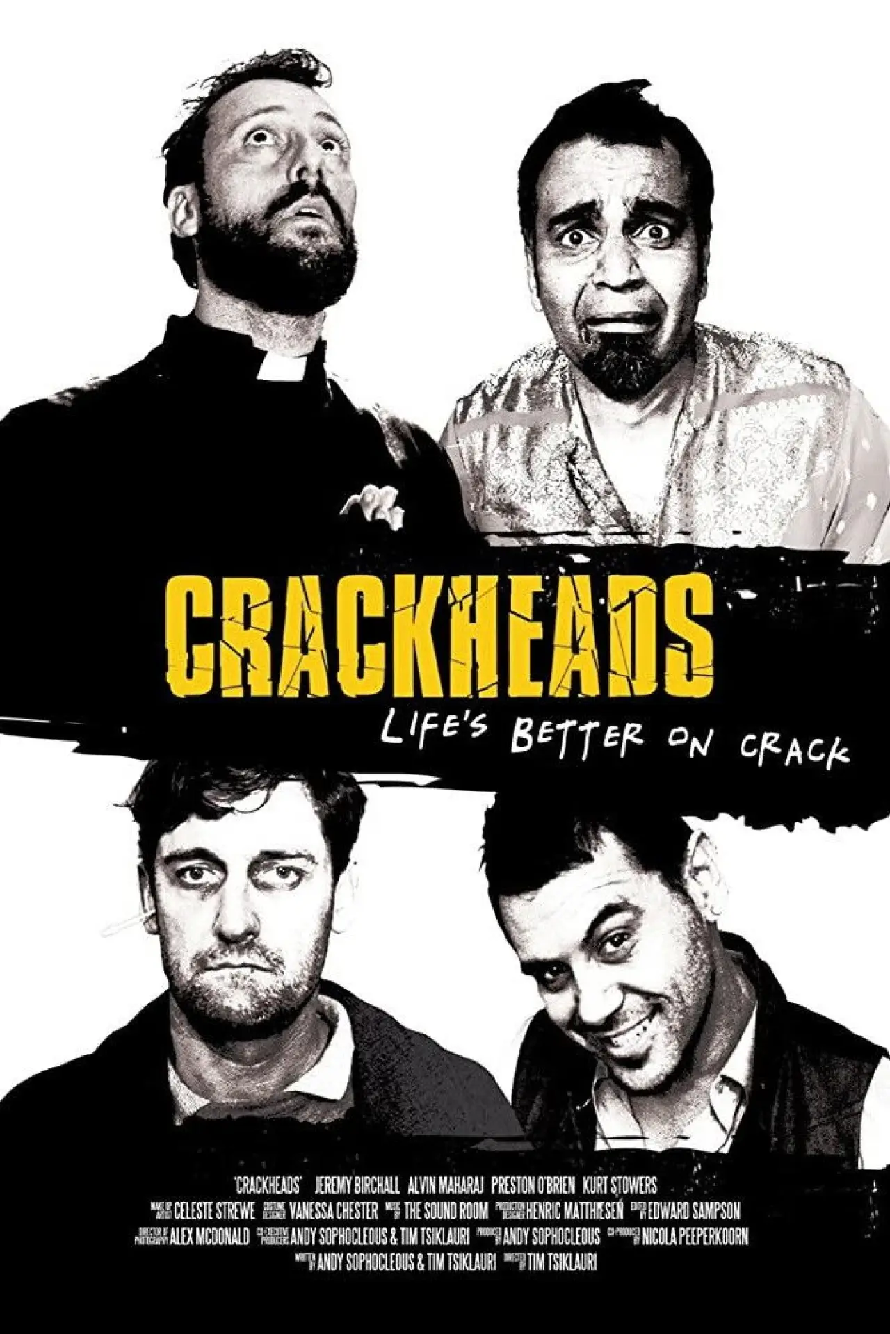 Plakat filmowy "Crackheads"