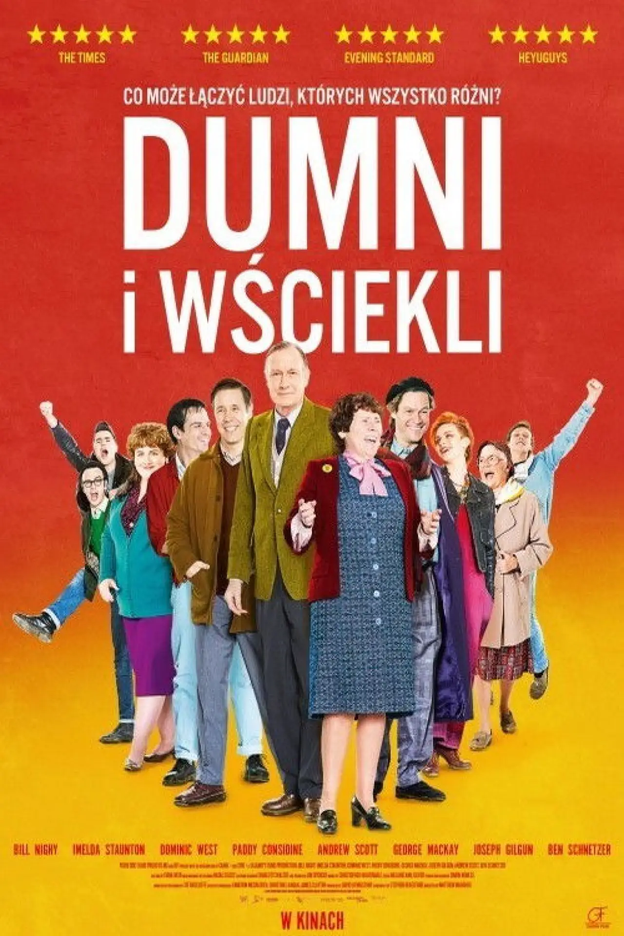 Plakat filmowy "Dumni i wściekli"