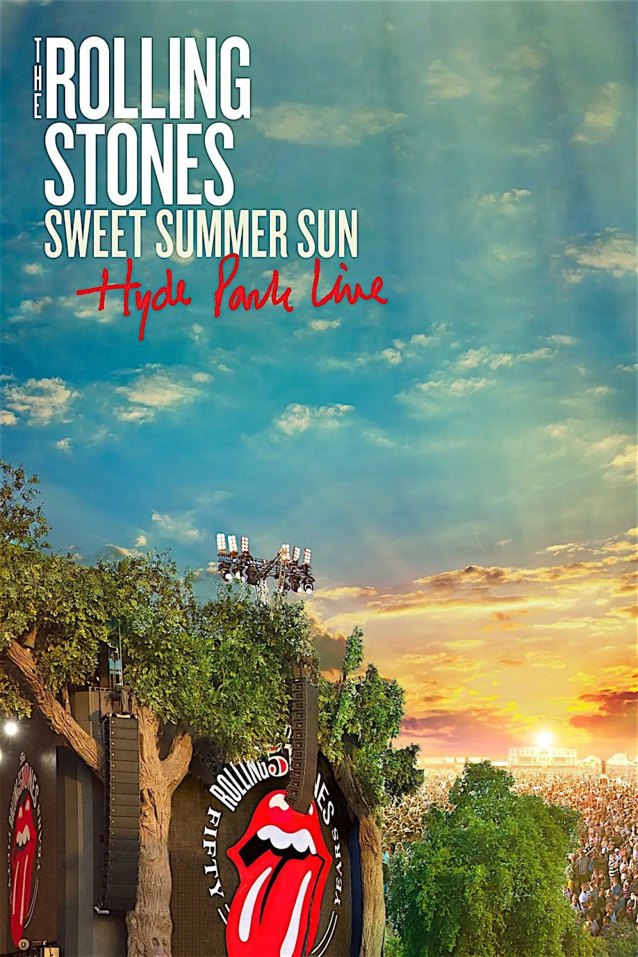 Plakat filmowy "The Rolling Stones: Sweet Summer Sun - Hyde Park Live"