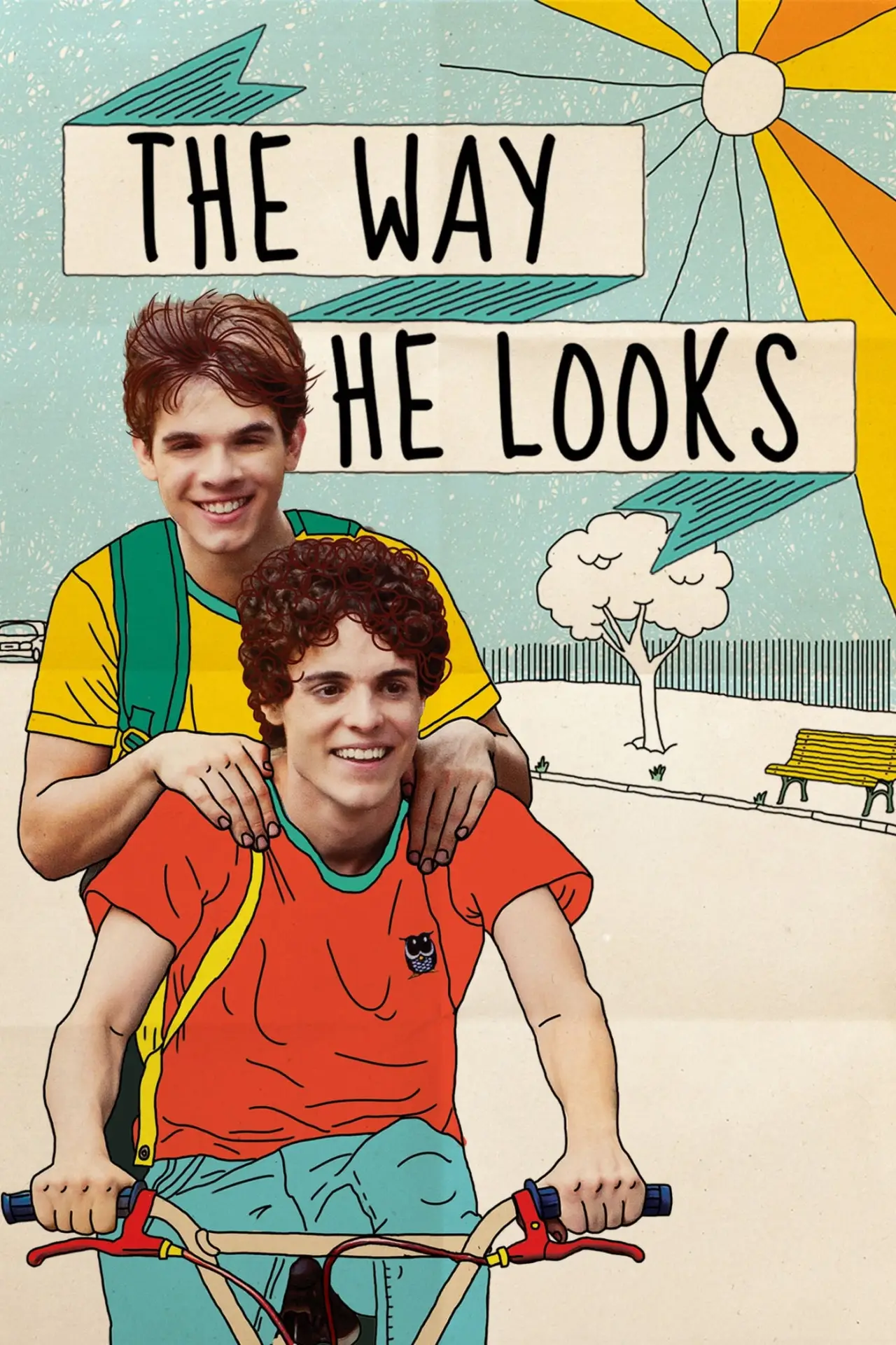 Plakat filmowy "W jego oczach"
