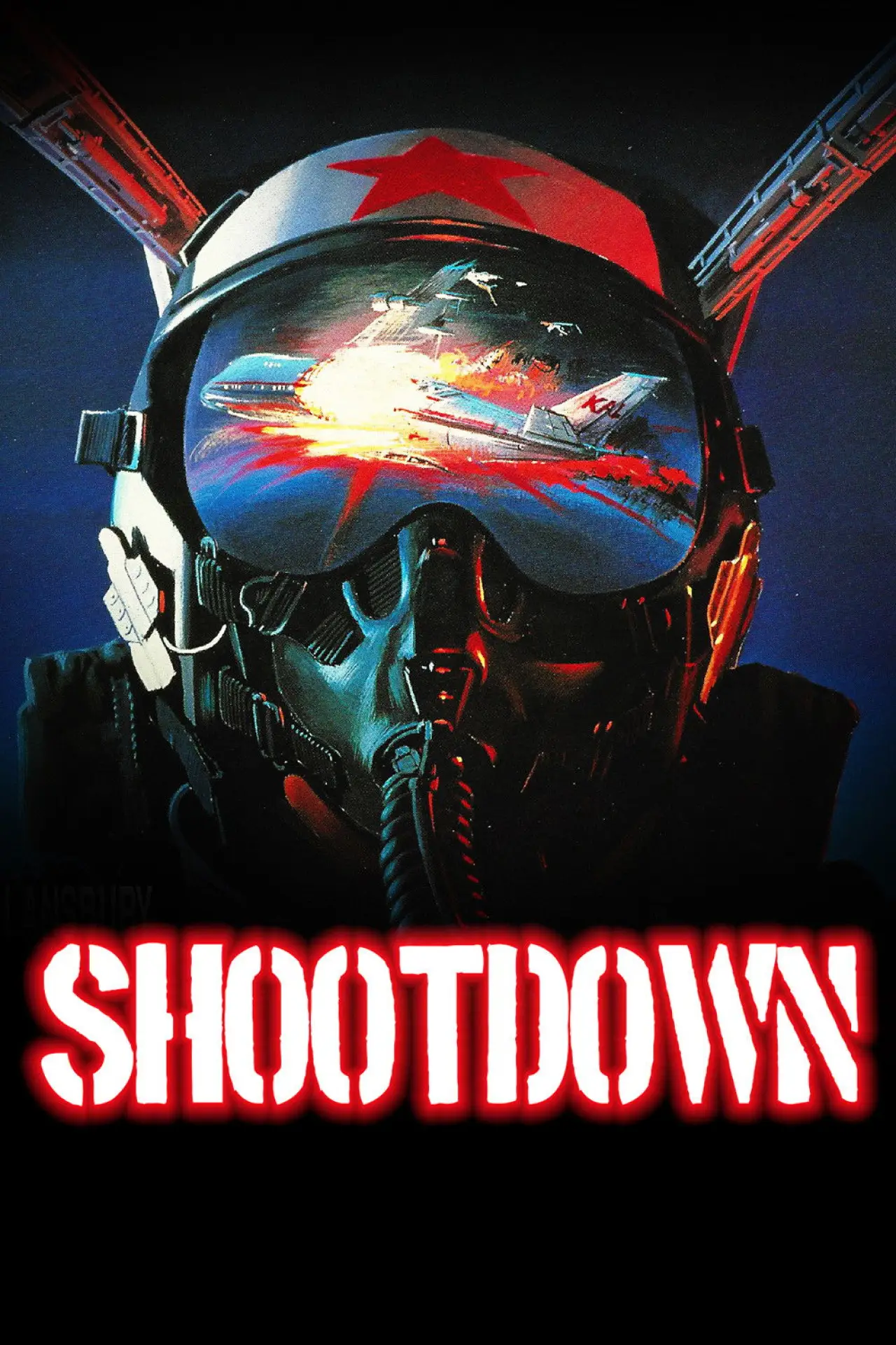 Plakat filmowy "Shootdown"