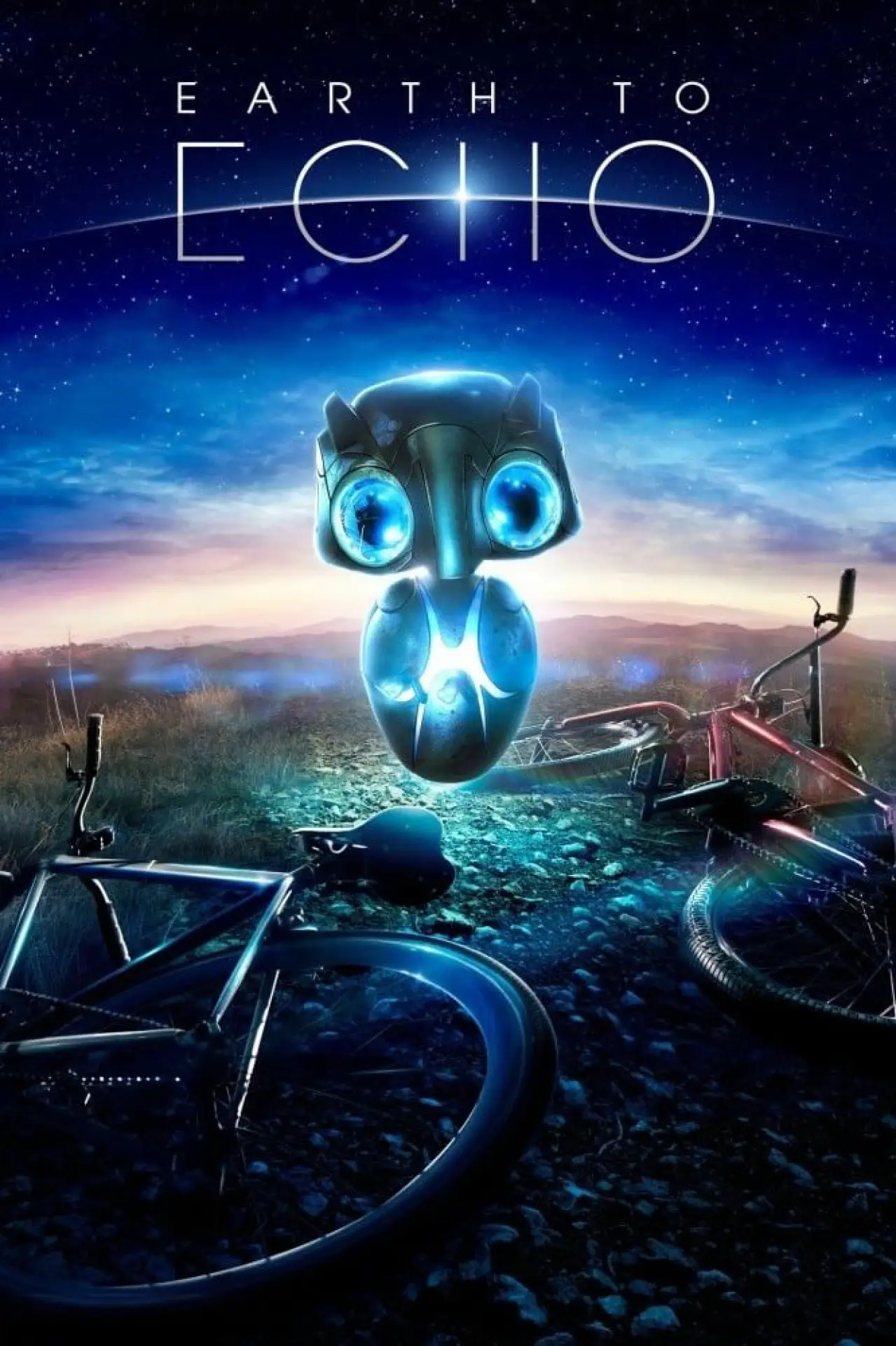 Plakat filmowy "Ziemia wzywa Echo"