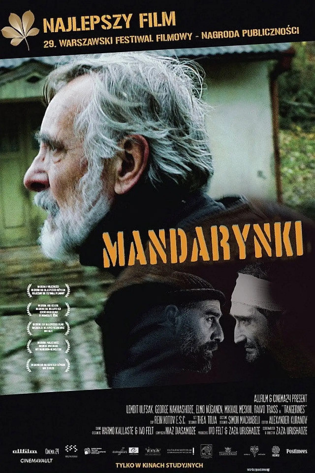 Plakat filmowy "Mandarynki"
