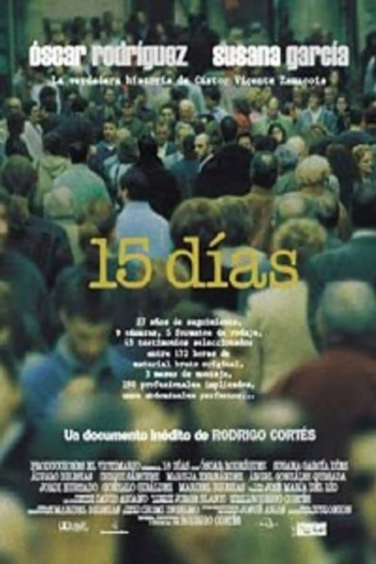 Plakat filmowy "15 días"