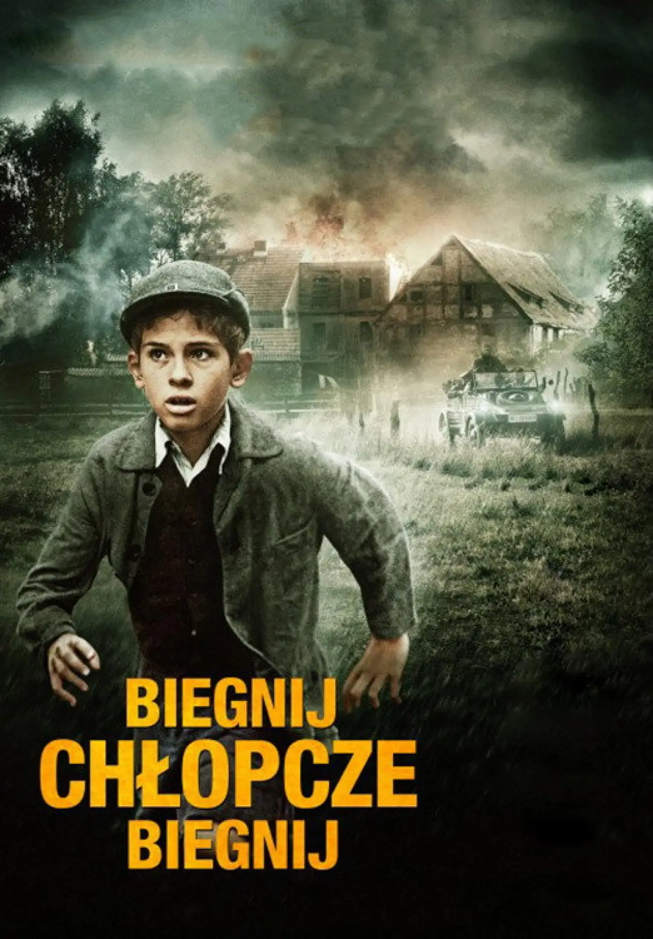 Plakat filmowy "Biegnij, chłopcze, biegnij"