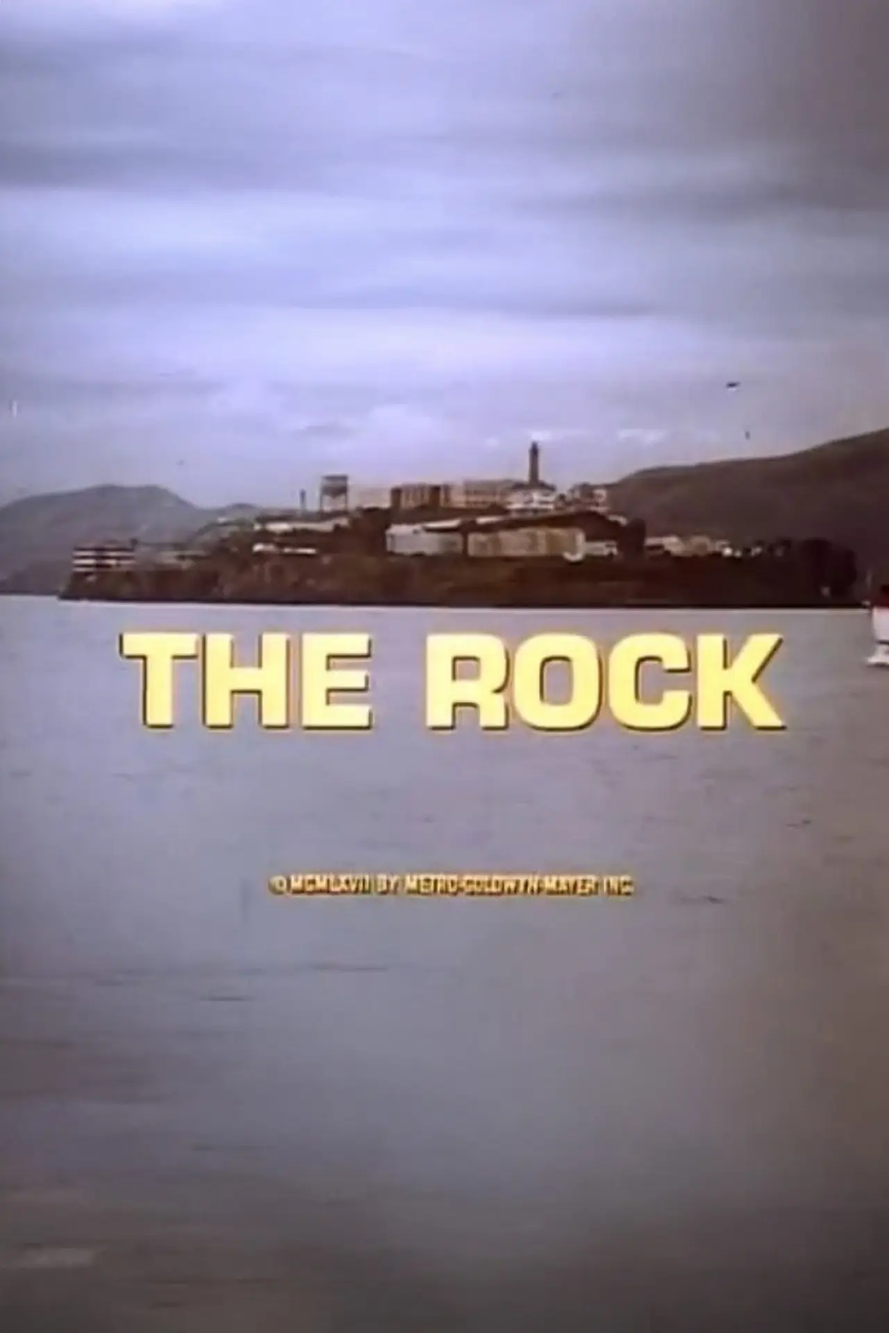 Plakat filmowy "The Rock"