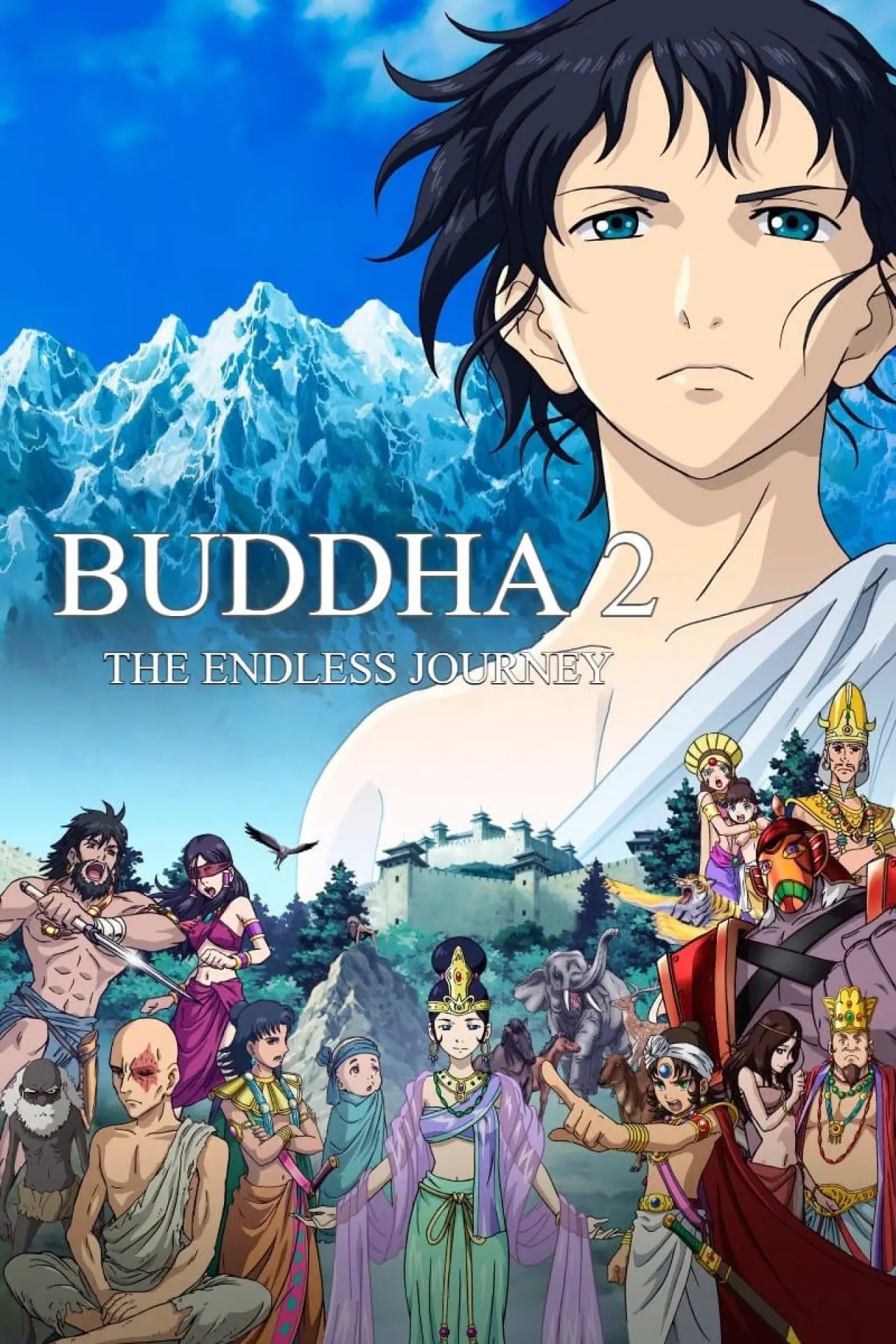 Plakat filmowy "BUDDHA 2 手塚治虫のブッダ -終わりなき旅-"