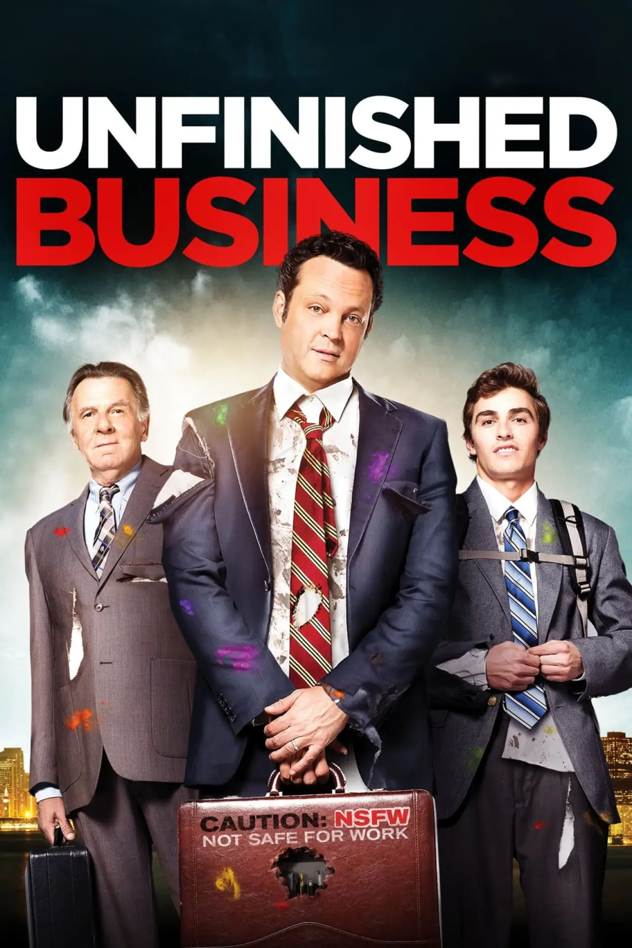 Plakat filmowy "Niedokończony Interes"