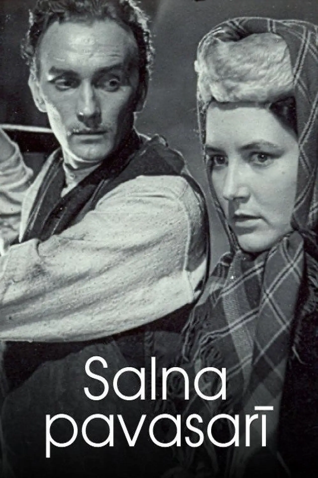Plakat filmowy "Salna pavasarī"