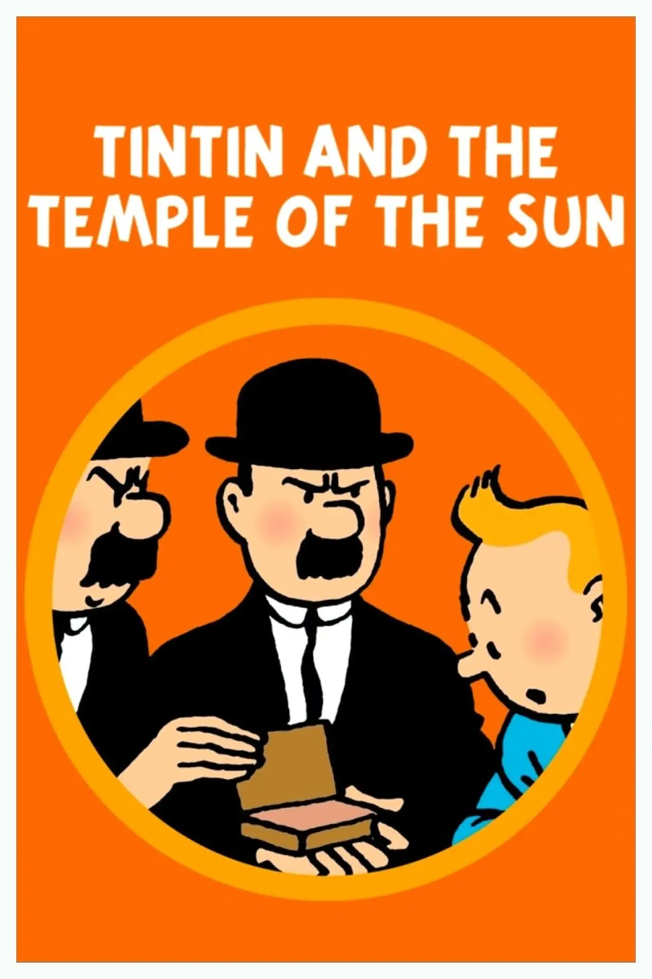 Plakat filmowy "Tintin et le Temple du Soleil"