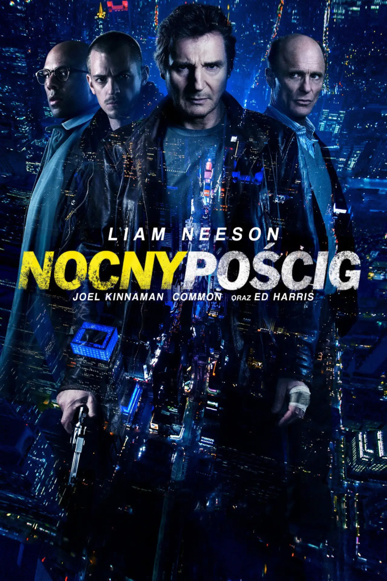 Plakat filmowy "Nocny pościg"
