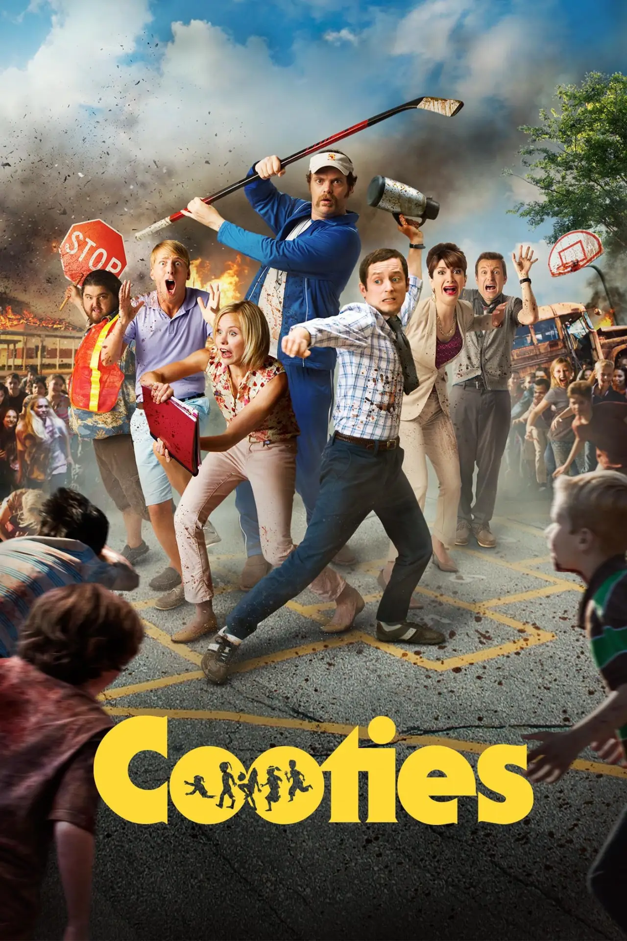 Plakat filmowy "Szkolna zaraza"