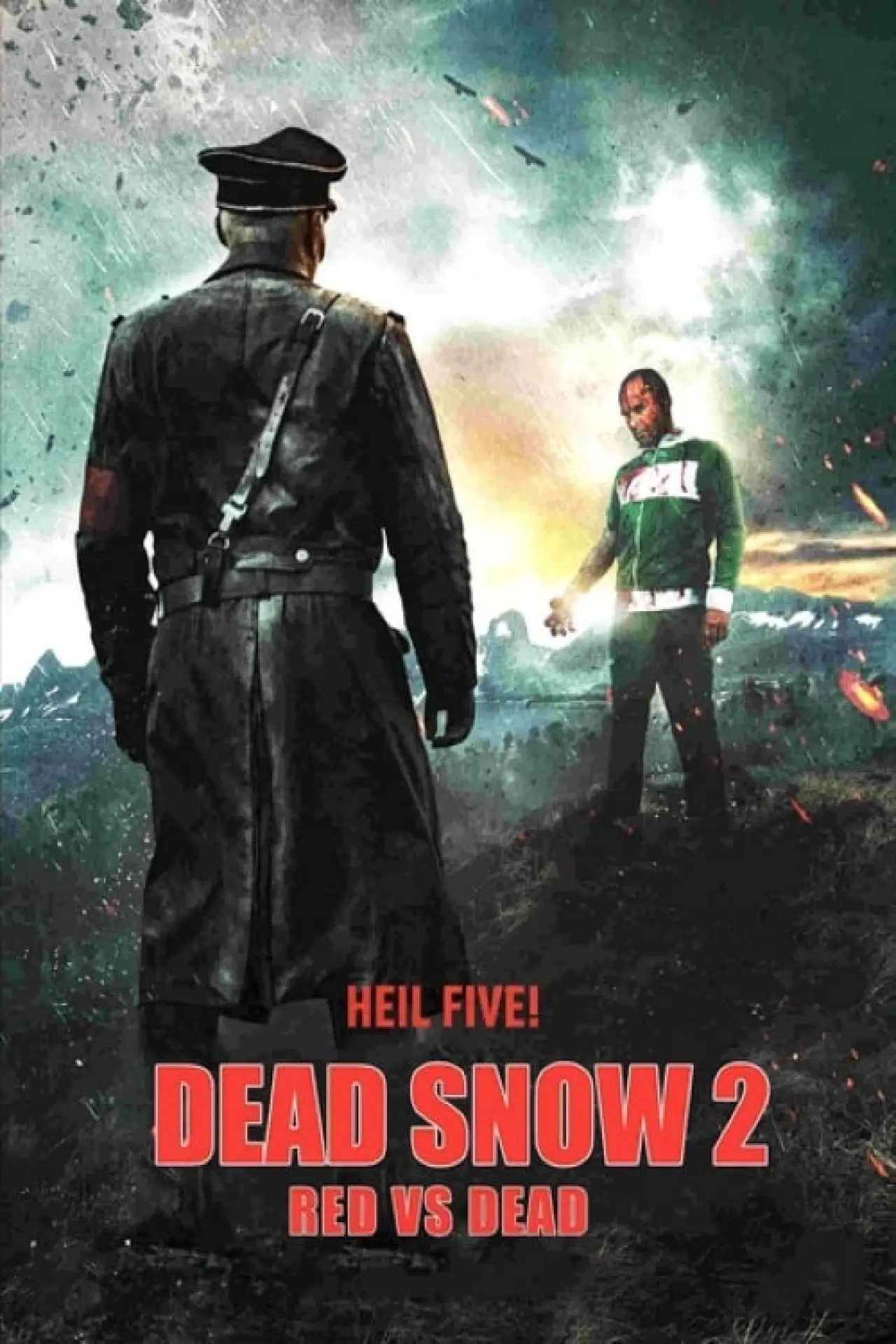 Plakat filmowy "Zombie SS 2: Krwawy śnieg"