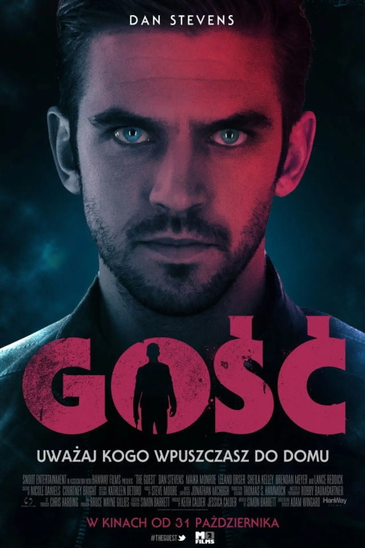 Plakat filmowy "Gość"