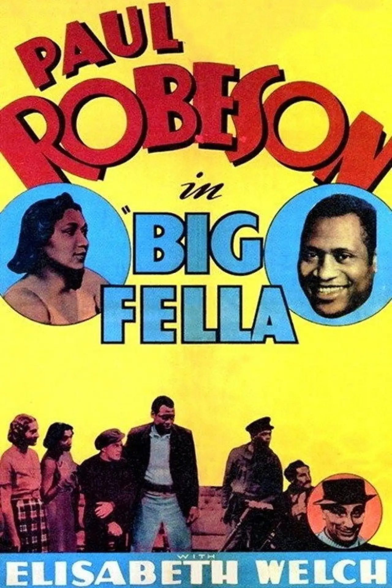 Plakat filmowy "Big Fella"