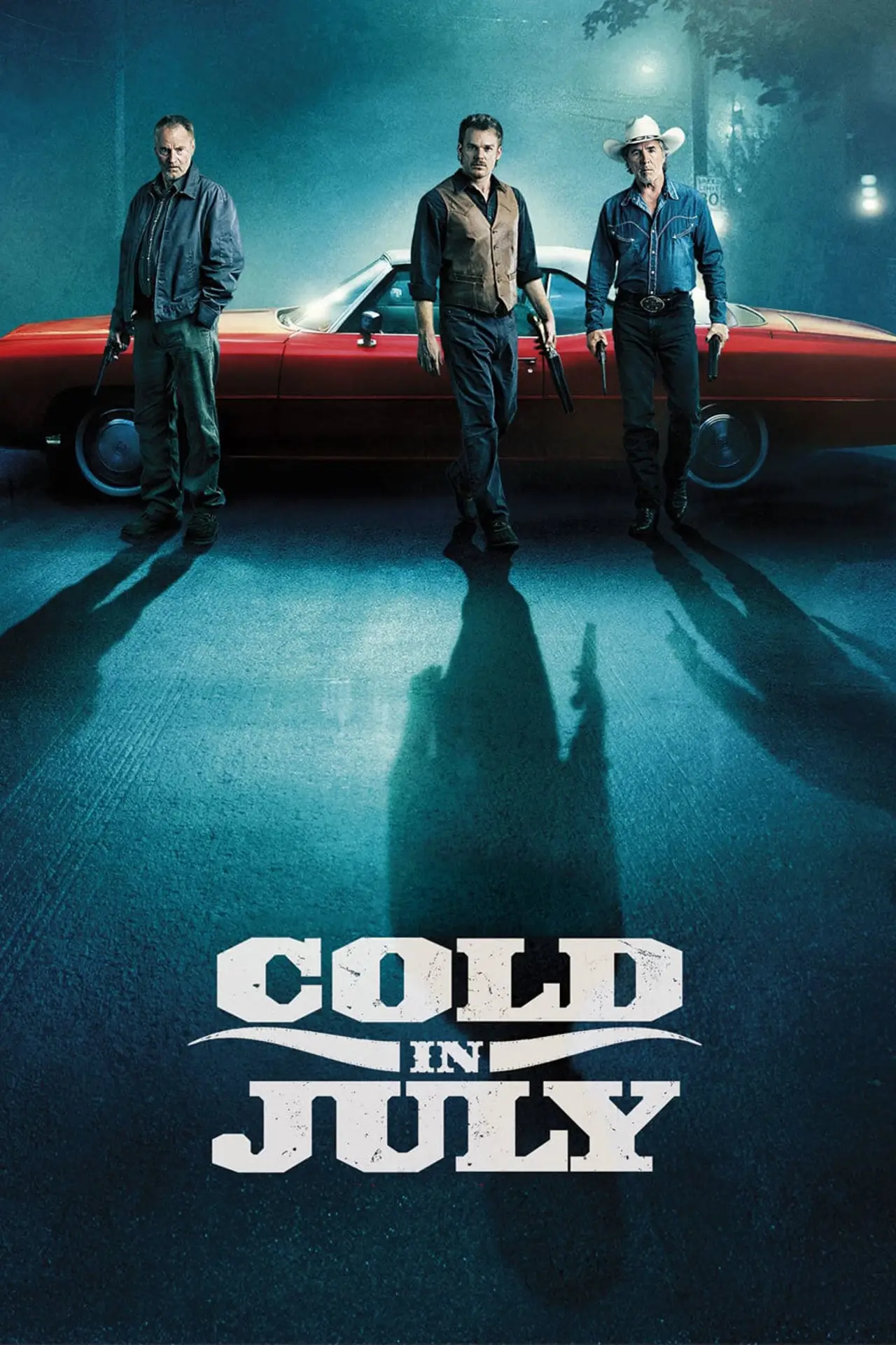Plakat filmowy "Chłód w lipcu"
