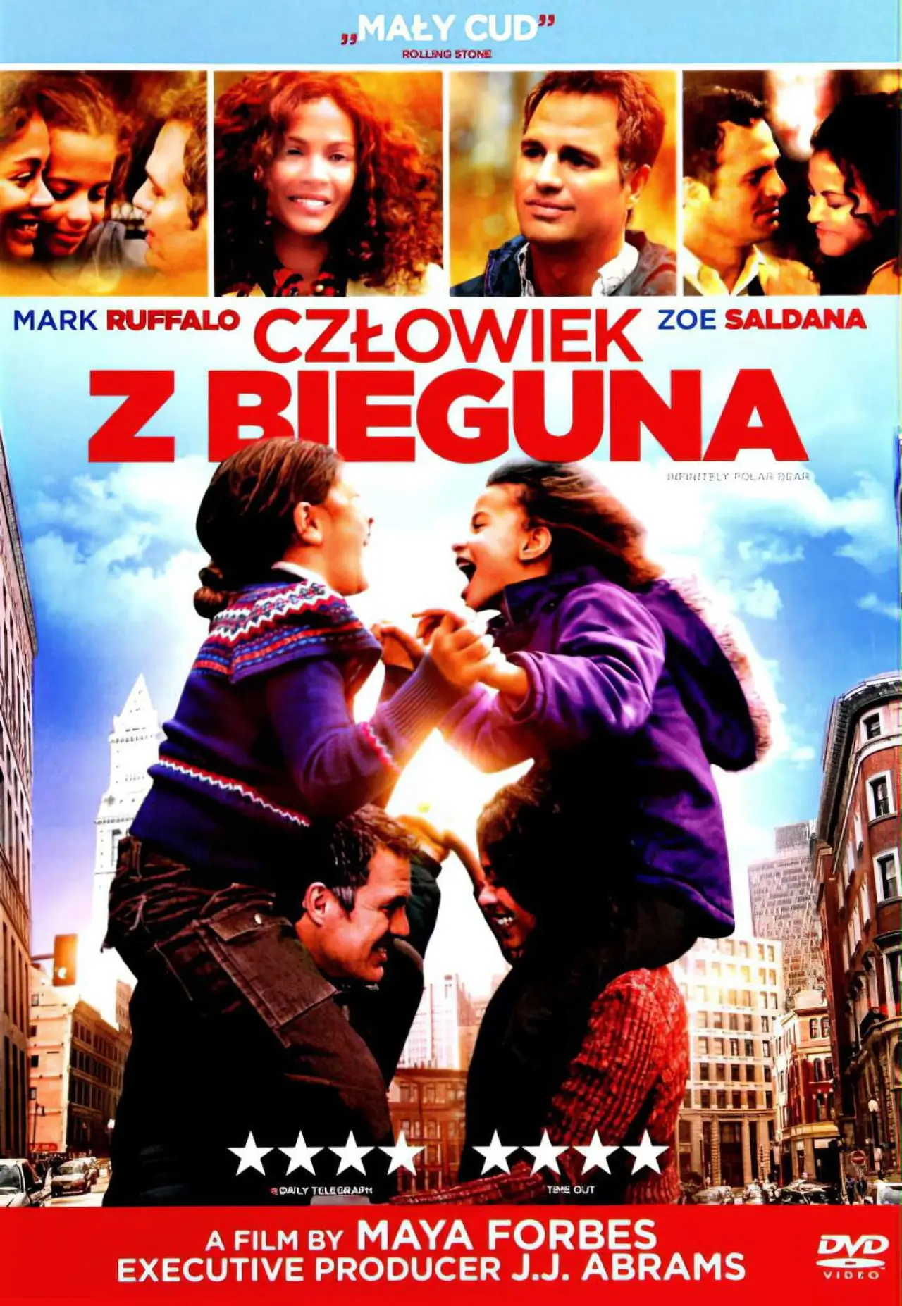 Plakat filmowy "Człowiek z bieguna"