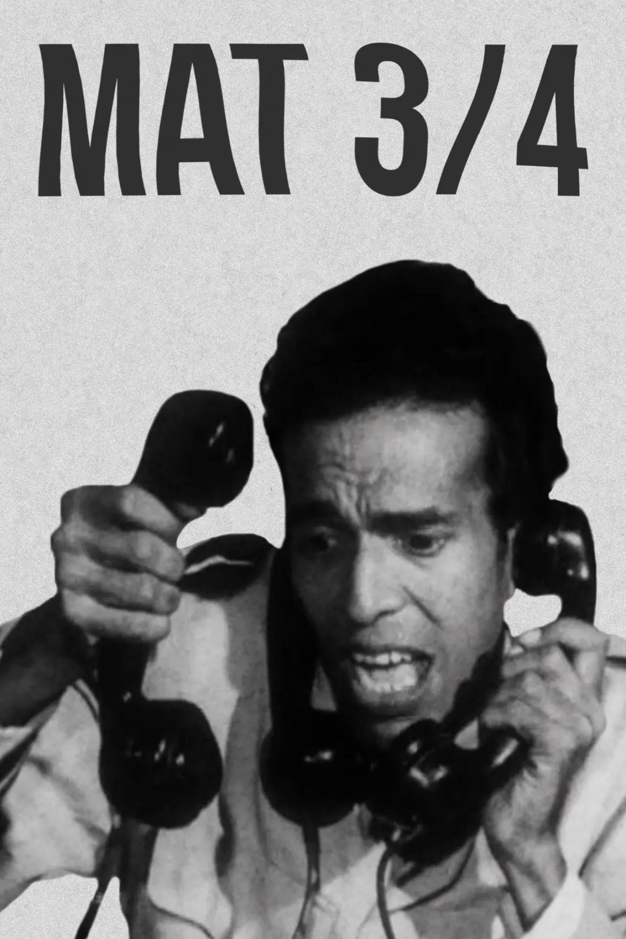 Plakat filmowy "Mat ¾ (Mat Tiga Suku)"