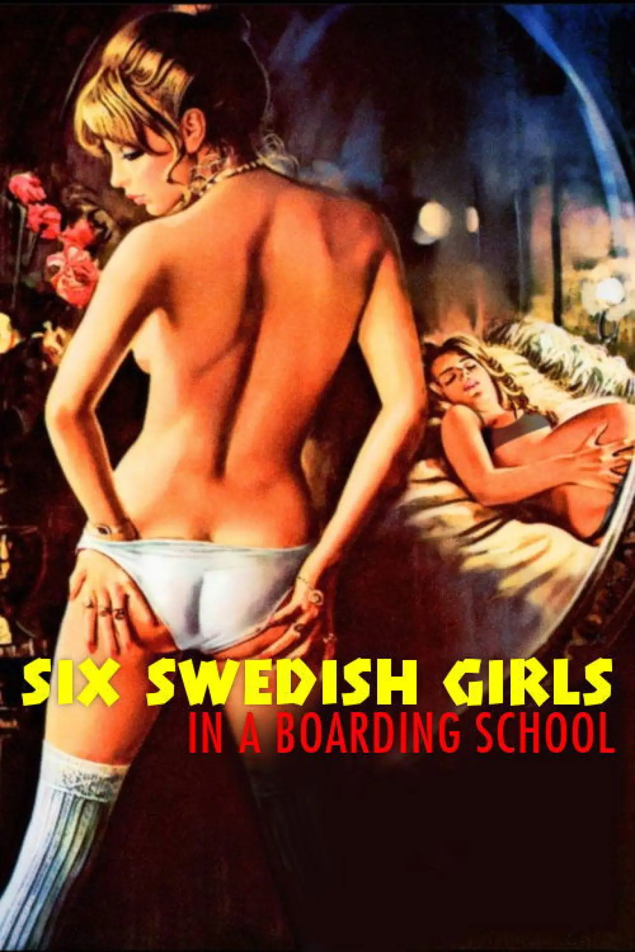 Plakat filmowy "Szwedki w akademiku"