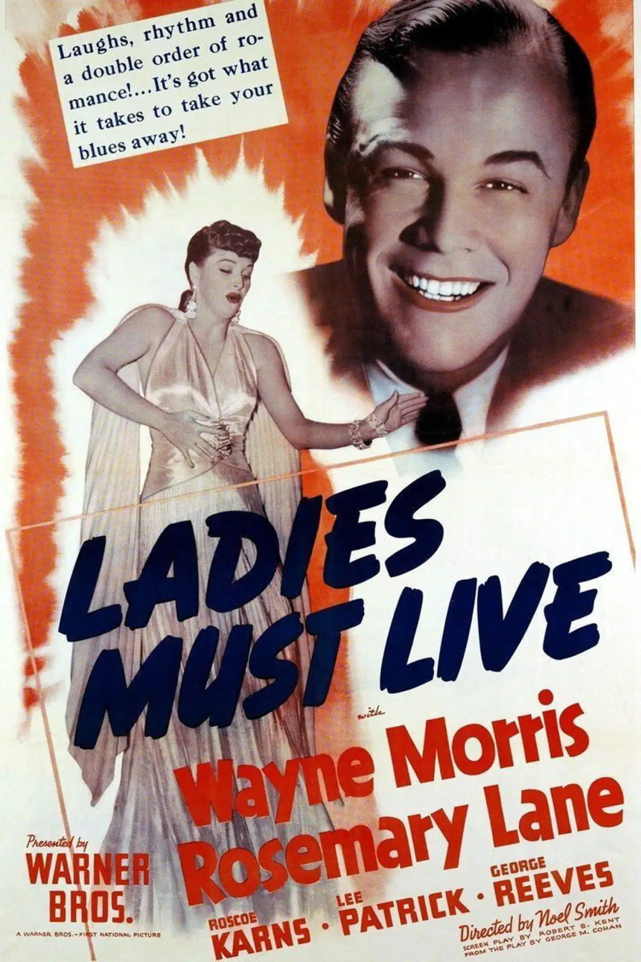 Plakat filmowy "Ladies Must Live"