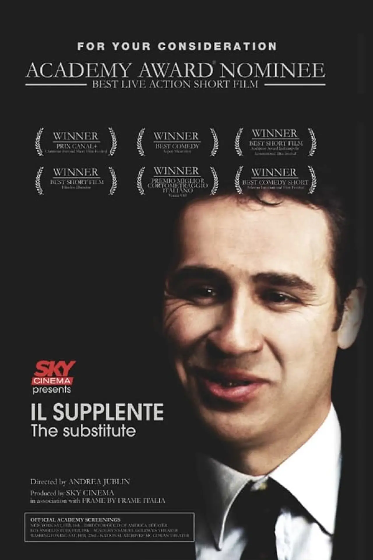 Plakat filmowy "Il Supplente"