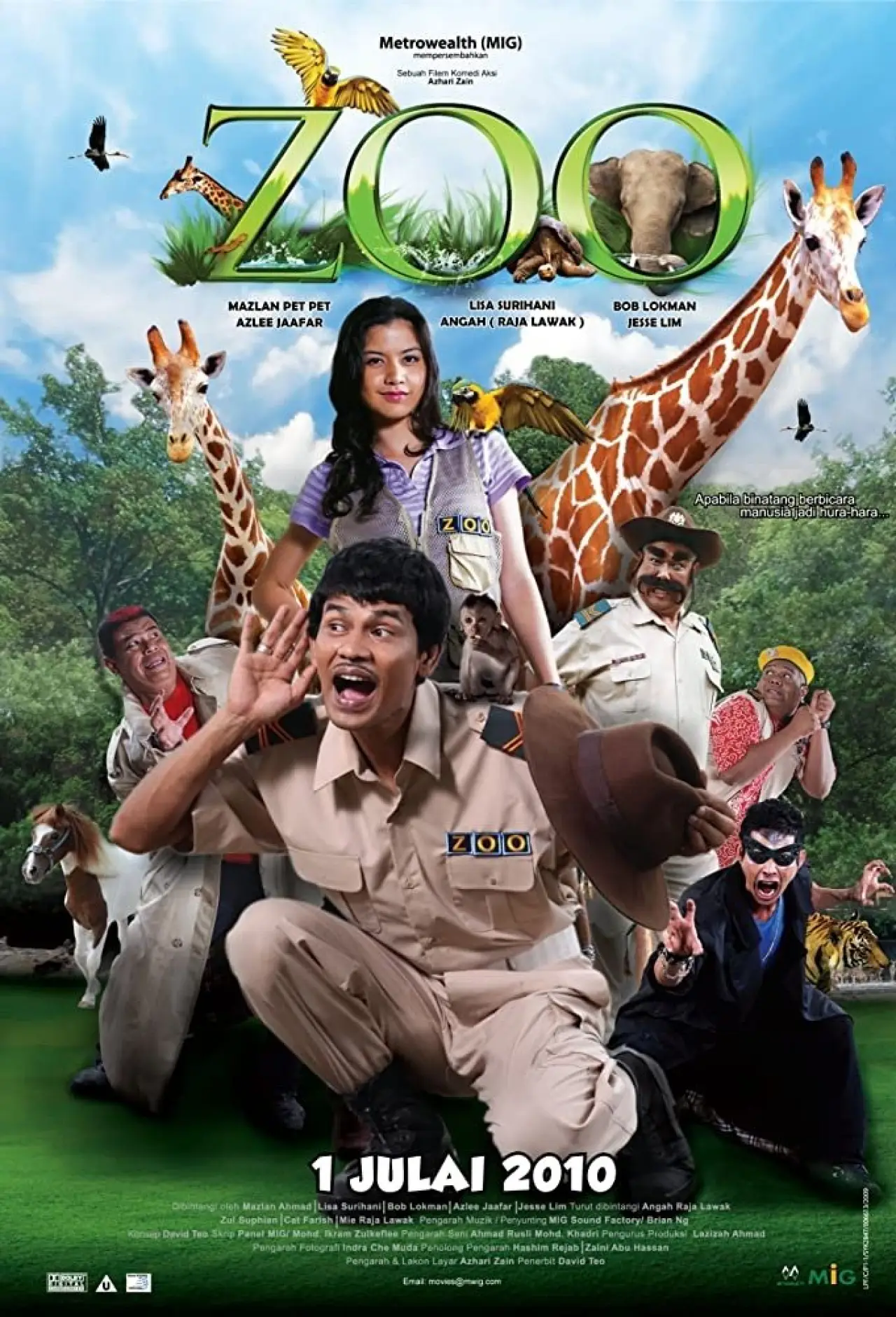 Plakat filmowy "Zoo"