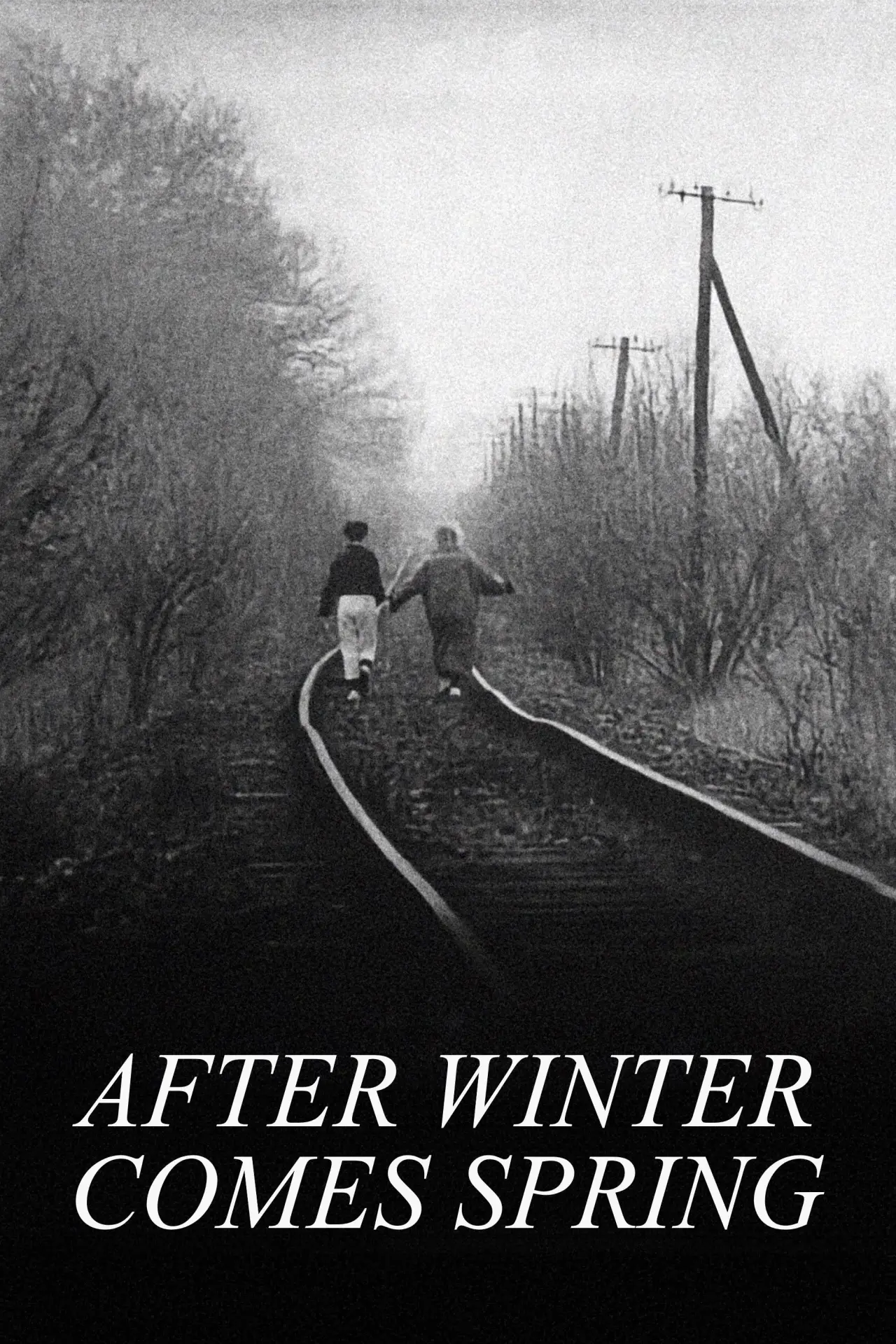 Plakat filmowy "Winter adé"