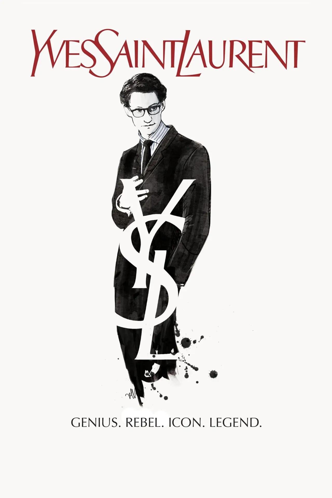 Plakat filmowy "Yves Saint Laurent"