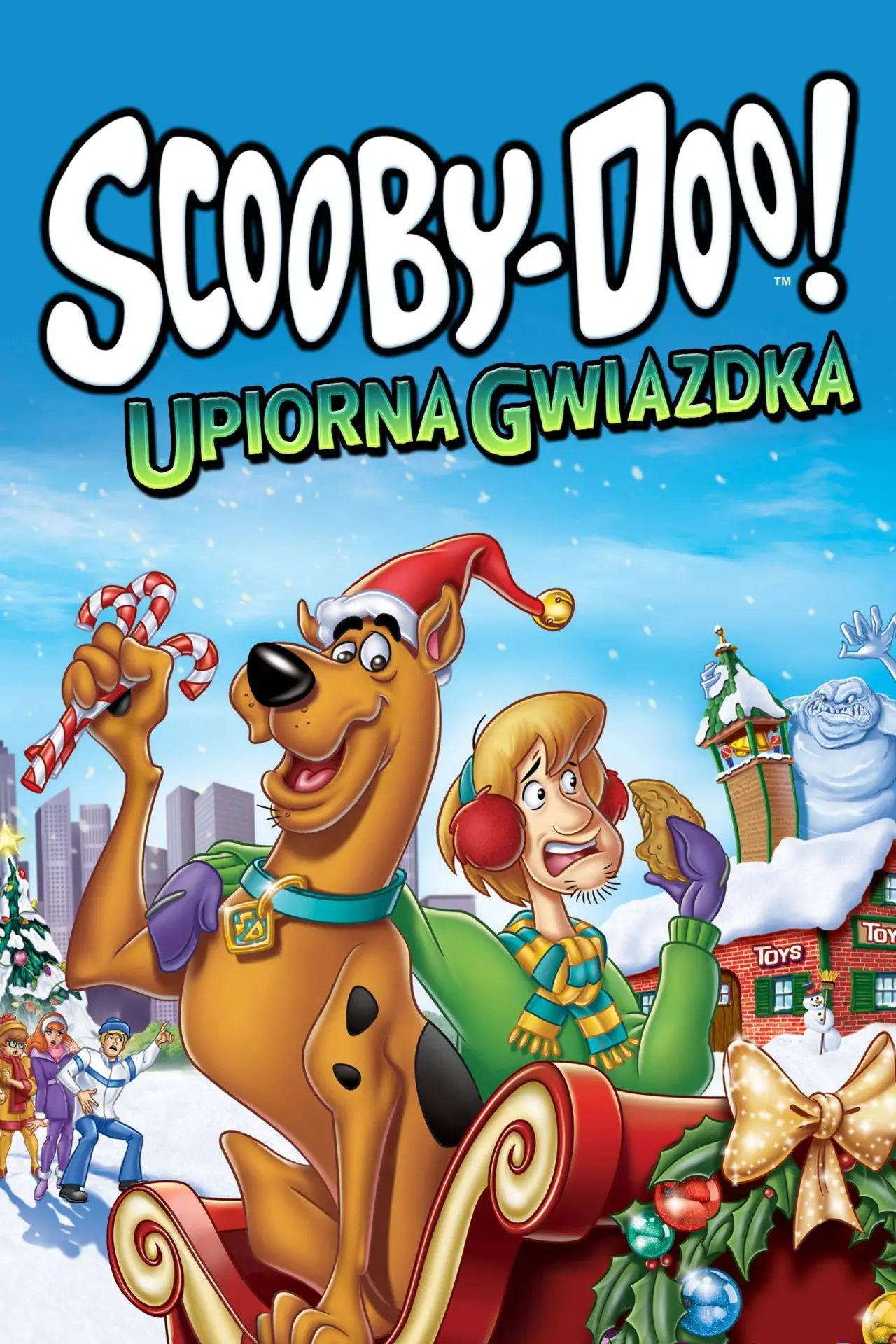 Plakat filmowy "Scooby-Doo! Upiorna Gwiazdka"