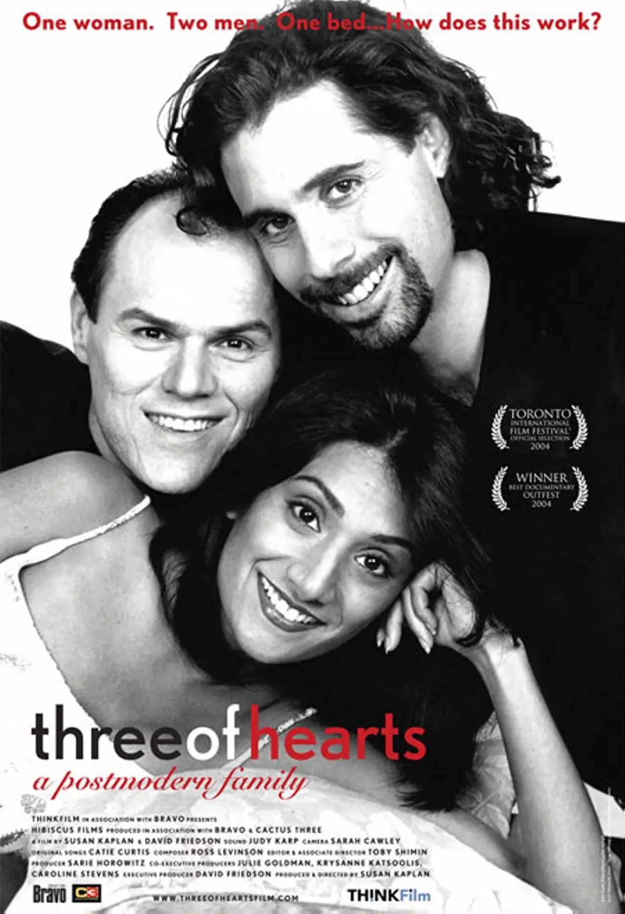 Plakat filmowy "Three of Hearts: A Postmodern Family"